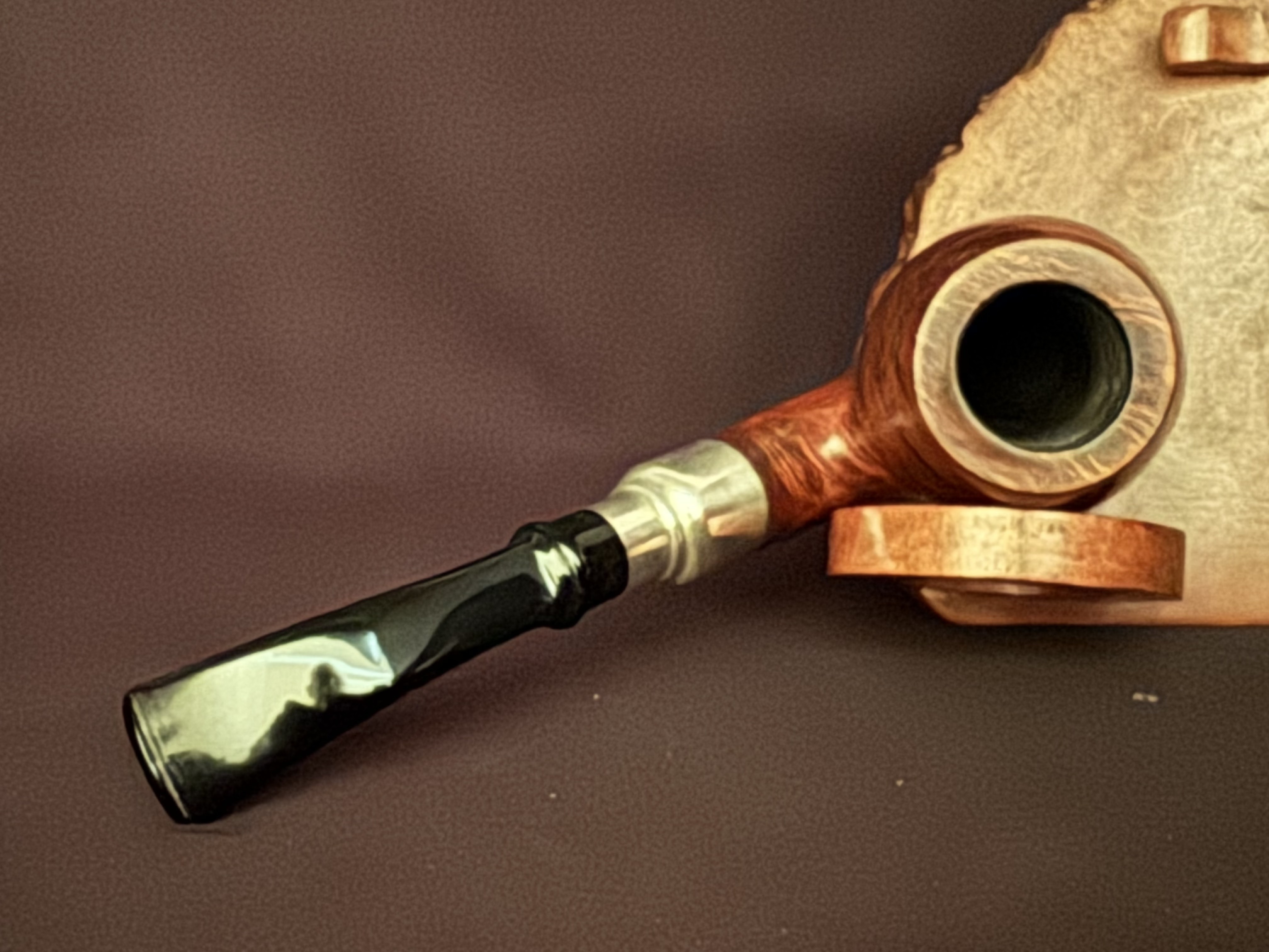 1994 Schneiderwind Jahrespfeife Sterling Silver Spigot Aachen Est 1846 Estate Pipe 5