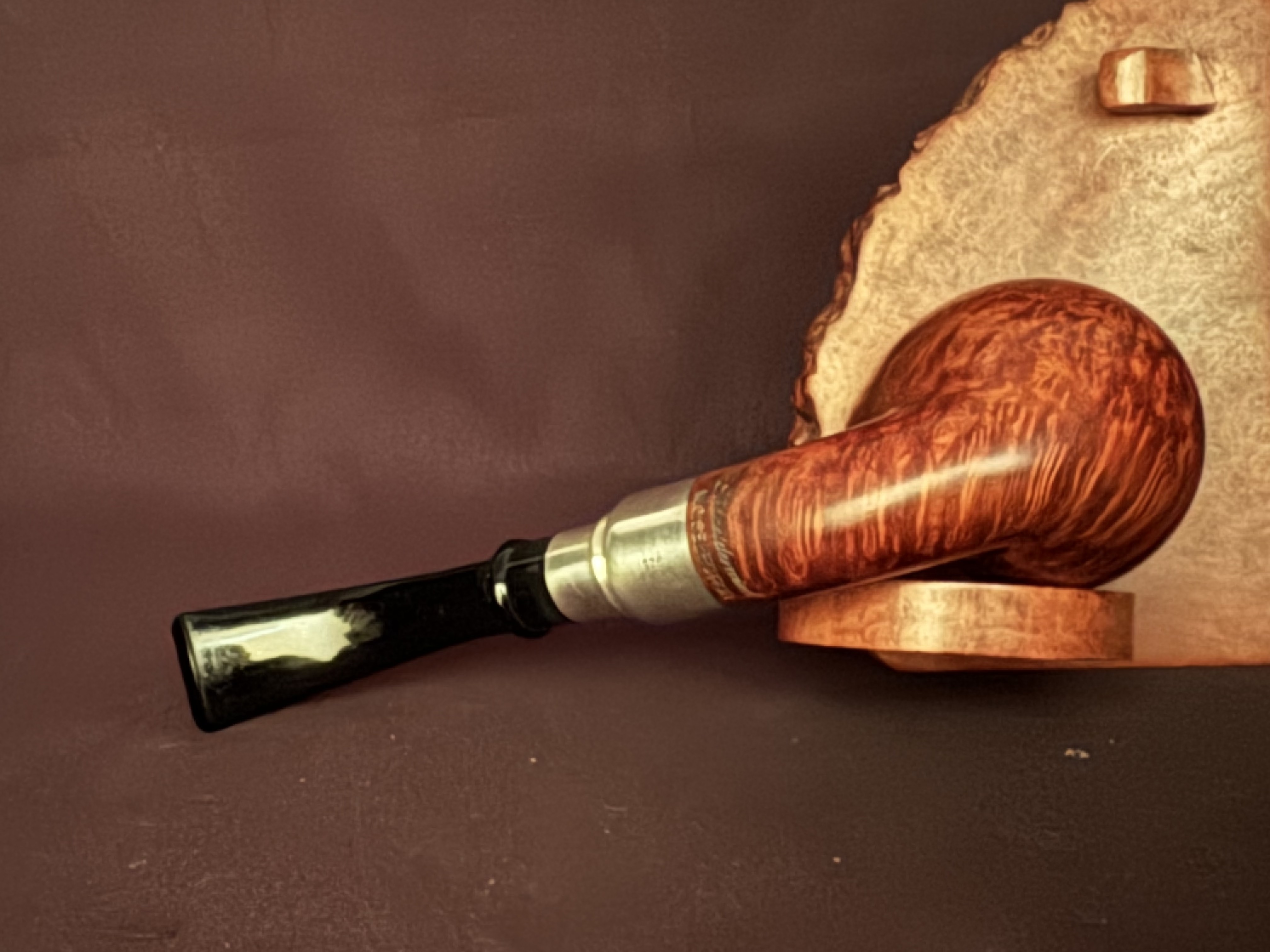 1994 Schneiderwind Jahrespfeife Sterling Silver Spigot Aachen Est 1846 Estate Pipe 6