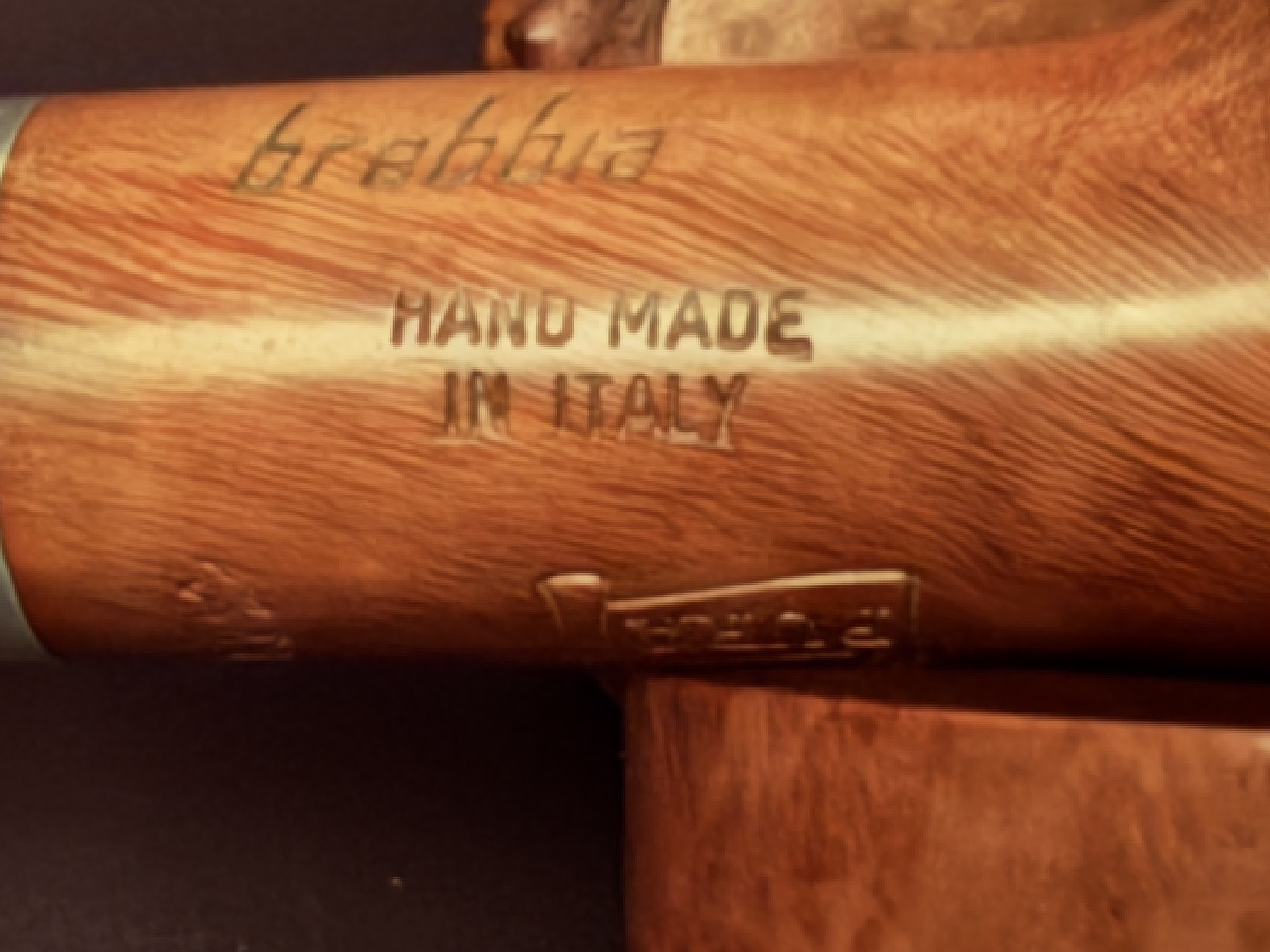 1996 Schneiderwind Jahrespfeife Brebbia Pura Straight Billiard Silver Wind Cap Unsmoked 14