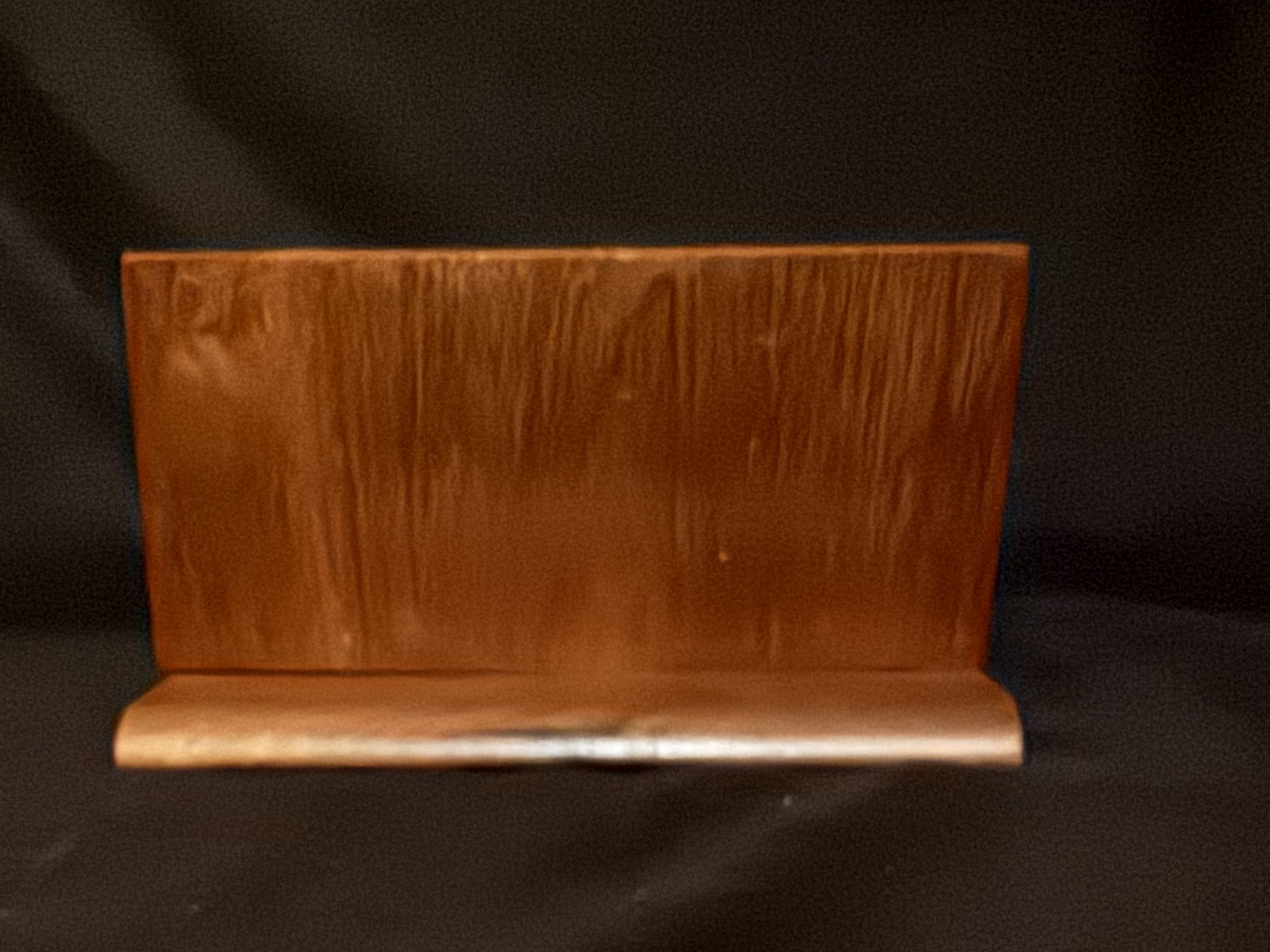 Wooden Pipe Stand for 3 Pipes, Natural Wood Finish, Slanted Rack 5