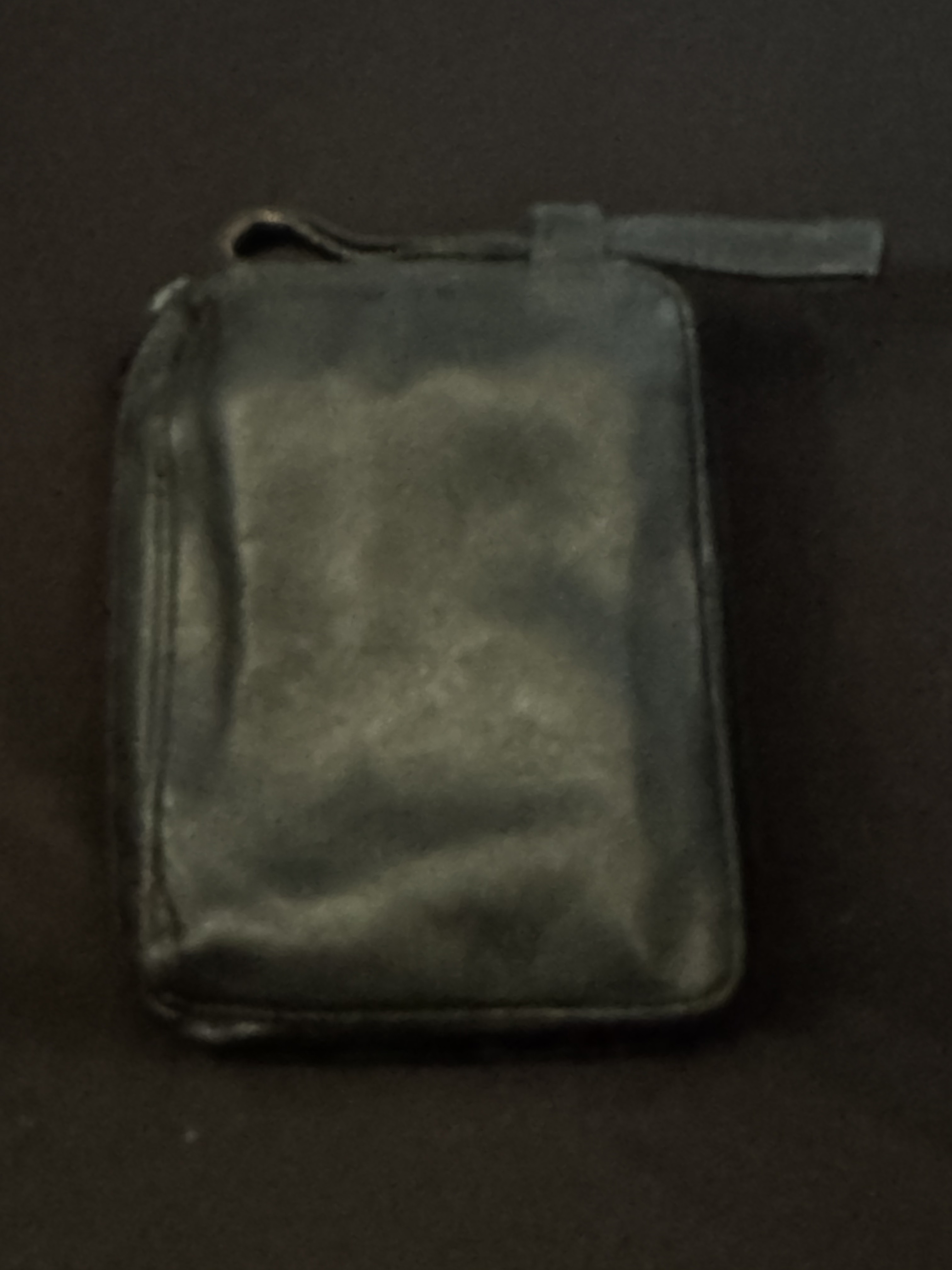 Black Leather 4-Pipe Case, Four Felt-Like Pipe Loops and Room for Accessories and a Tobacco Tin, Pre-Owned 6