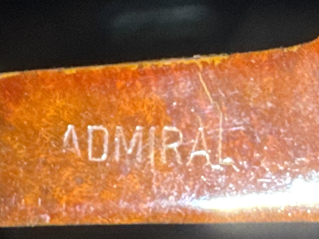 Admiral Bruyere Hexagonal Vest Pocket Pipe - Bakelite Stem 11