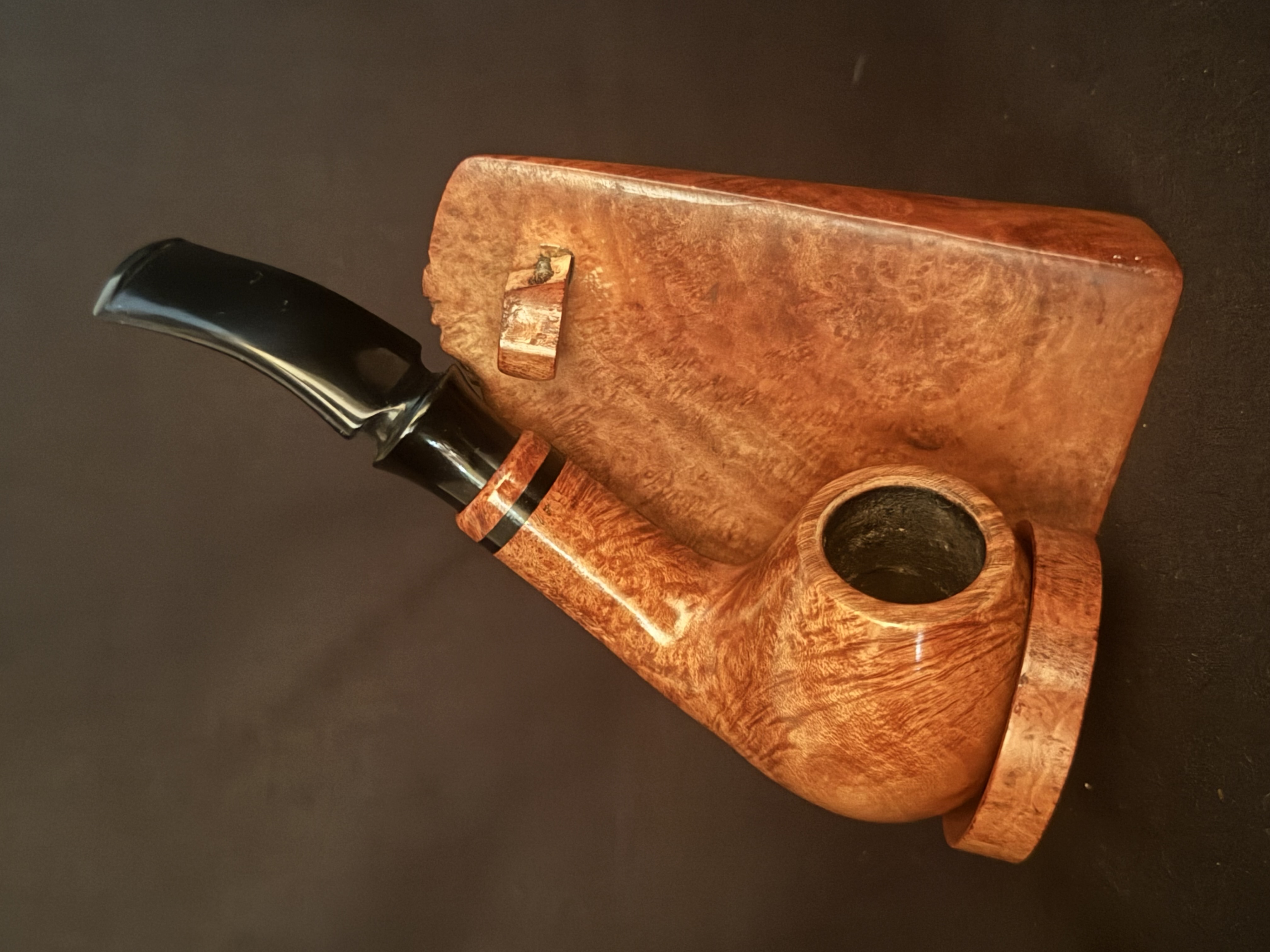 Aldo Morilli Bruyere Extra 648 - Bent Billiard Estate Pipe 2