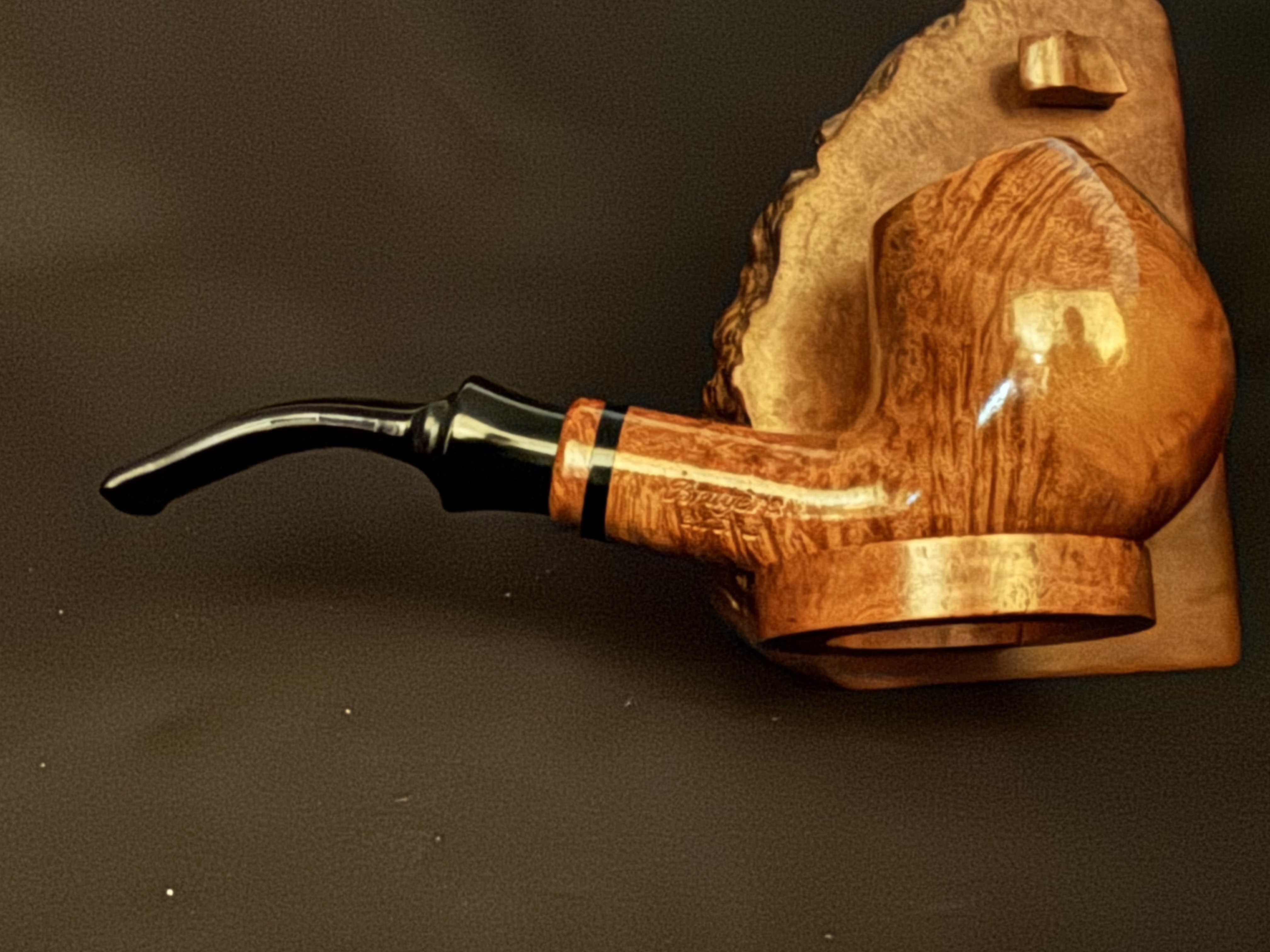 Aldo Morilli Bruyere Extra 648 - Bent Billiard Estate Pipe 4