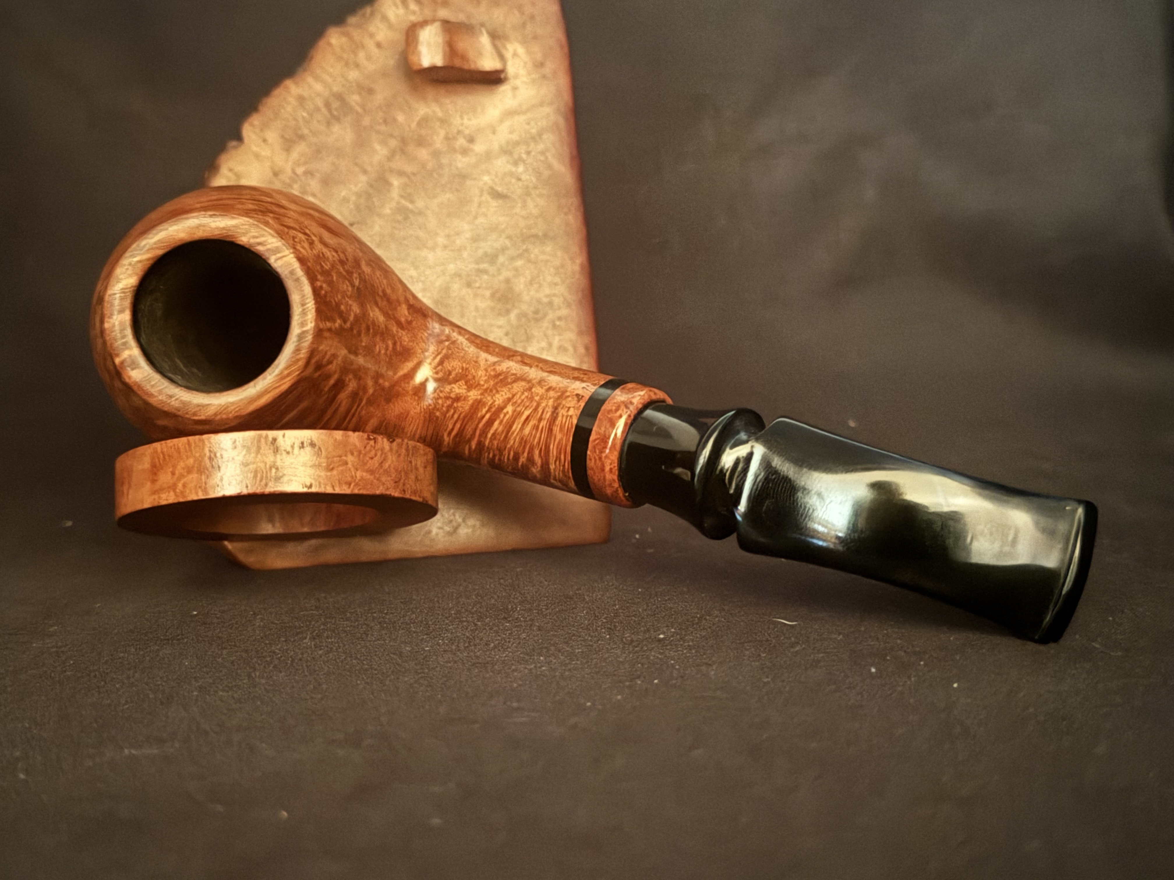 Aldo Morilli Bruyere Extra 648 - Bent Billiard Estate Pipe 5