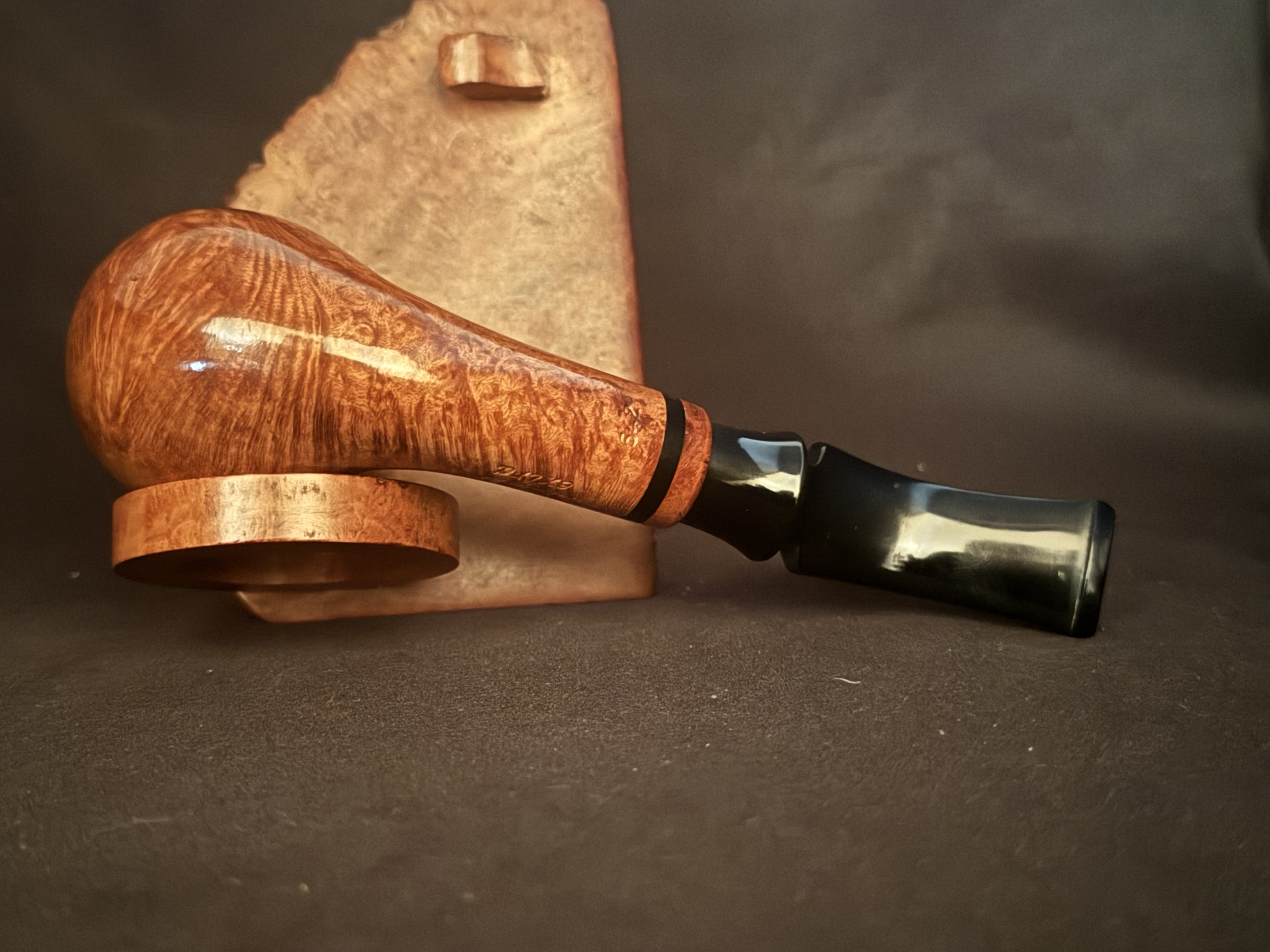 Aldo Morilli Bruyere Extra 648 - Bent Billiard Estate Pipe 6