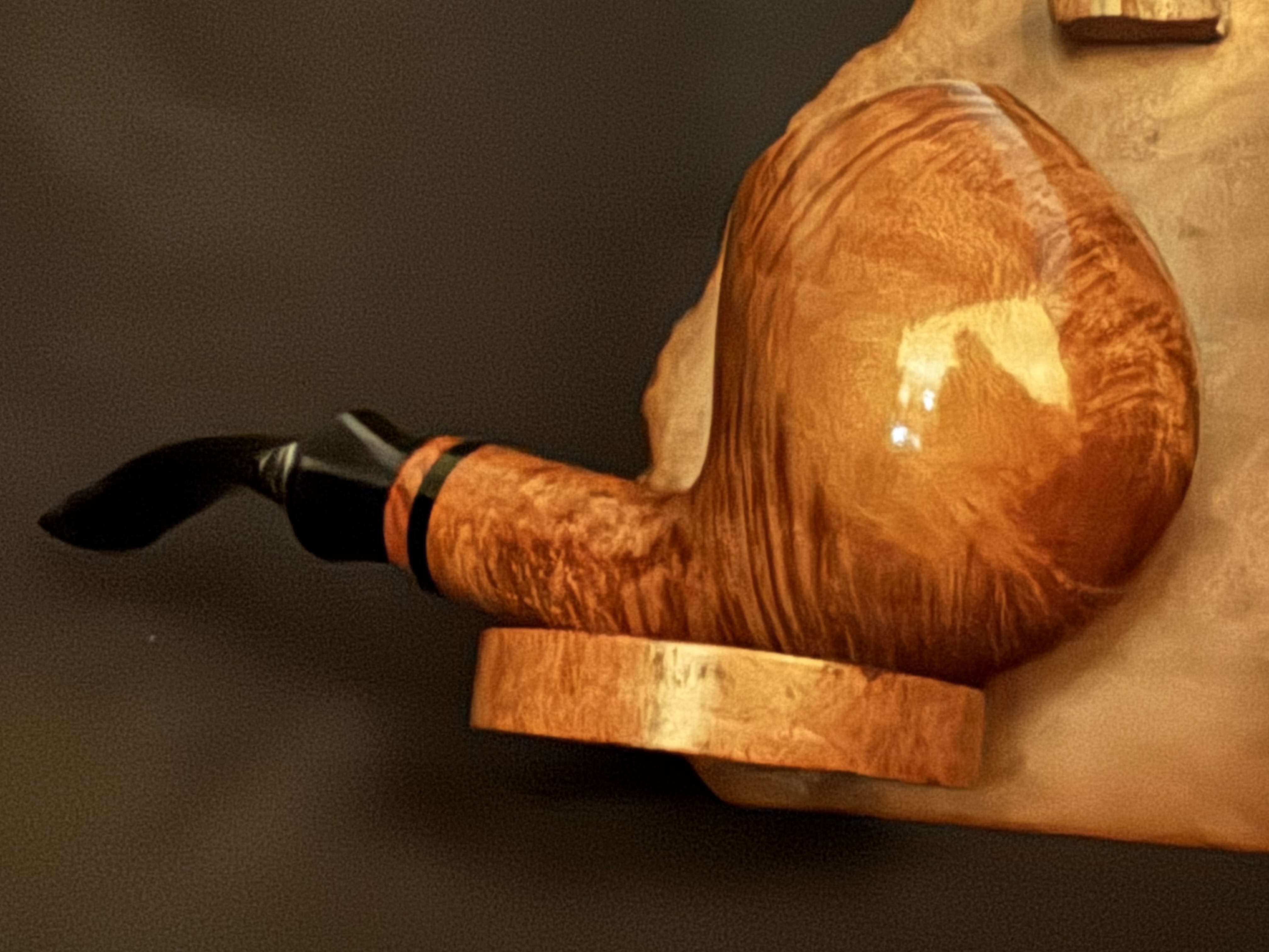 Aldo Morilli Bruyere Extra 648 - Bent Billiard Estate Pipe 7