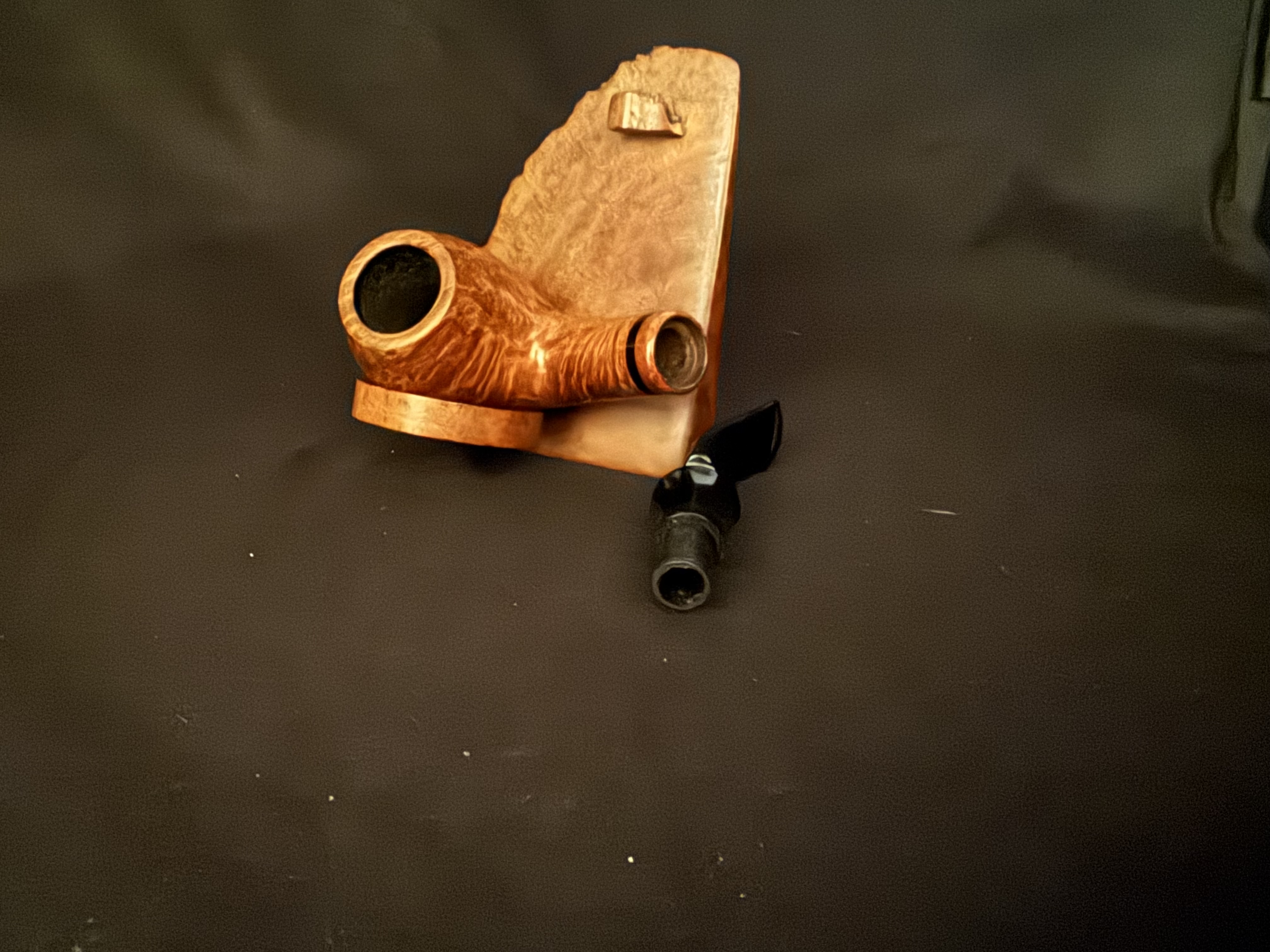 Aldo Morilli Bruyere Extra 648 - Bent Billiard Estate Pipe 9