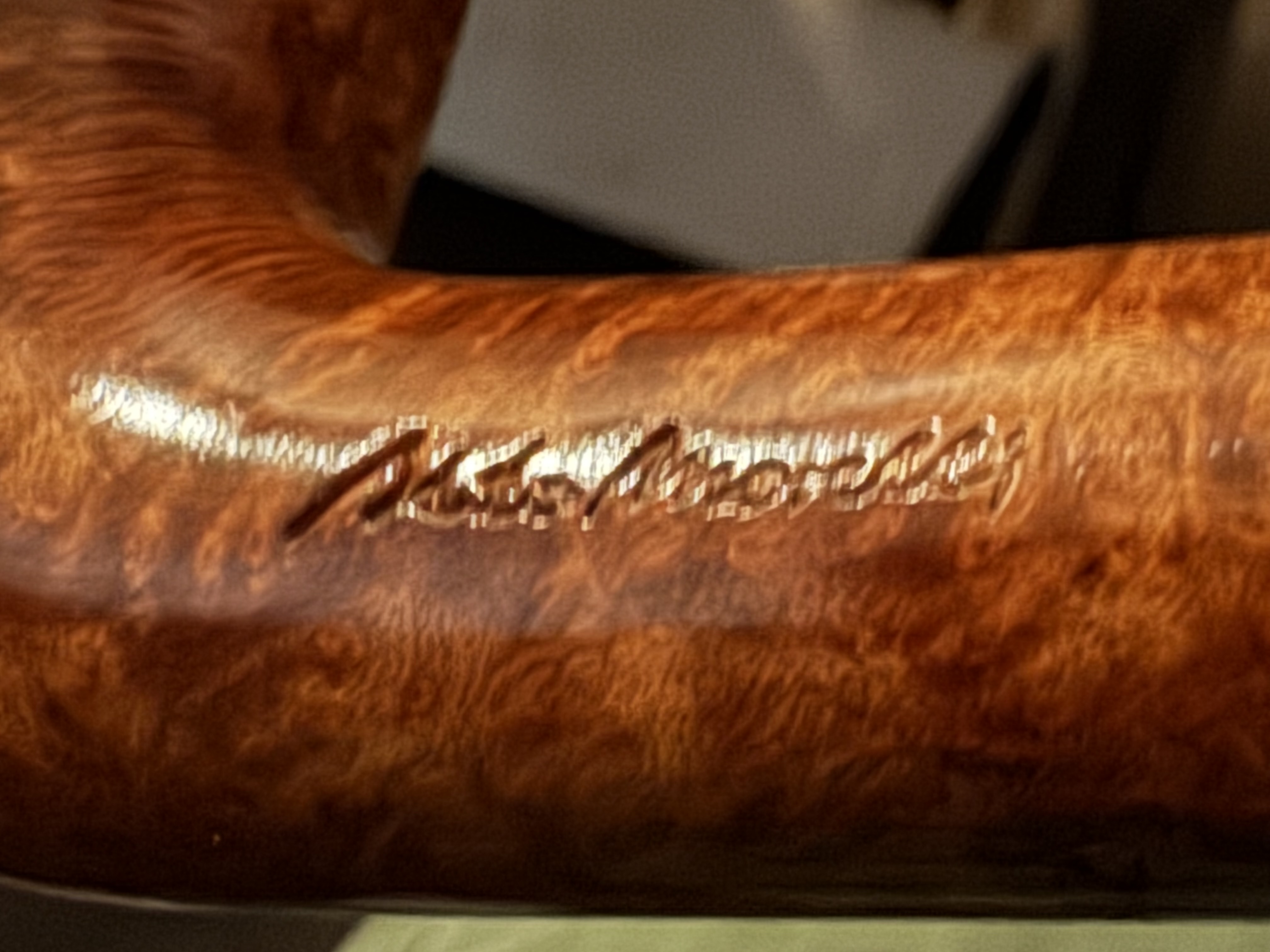 Aldo Morilli Bruyere Extra 648 - Bent Billiard Estate Pipe 10