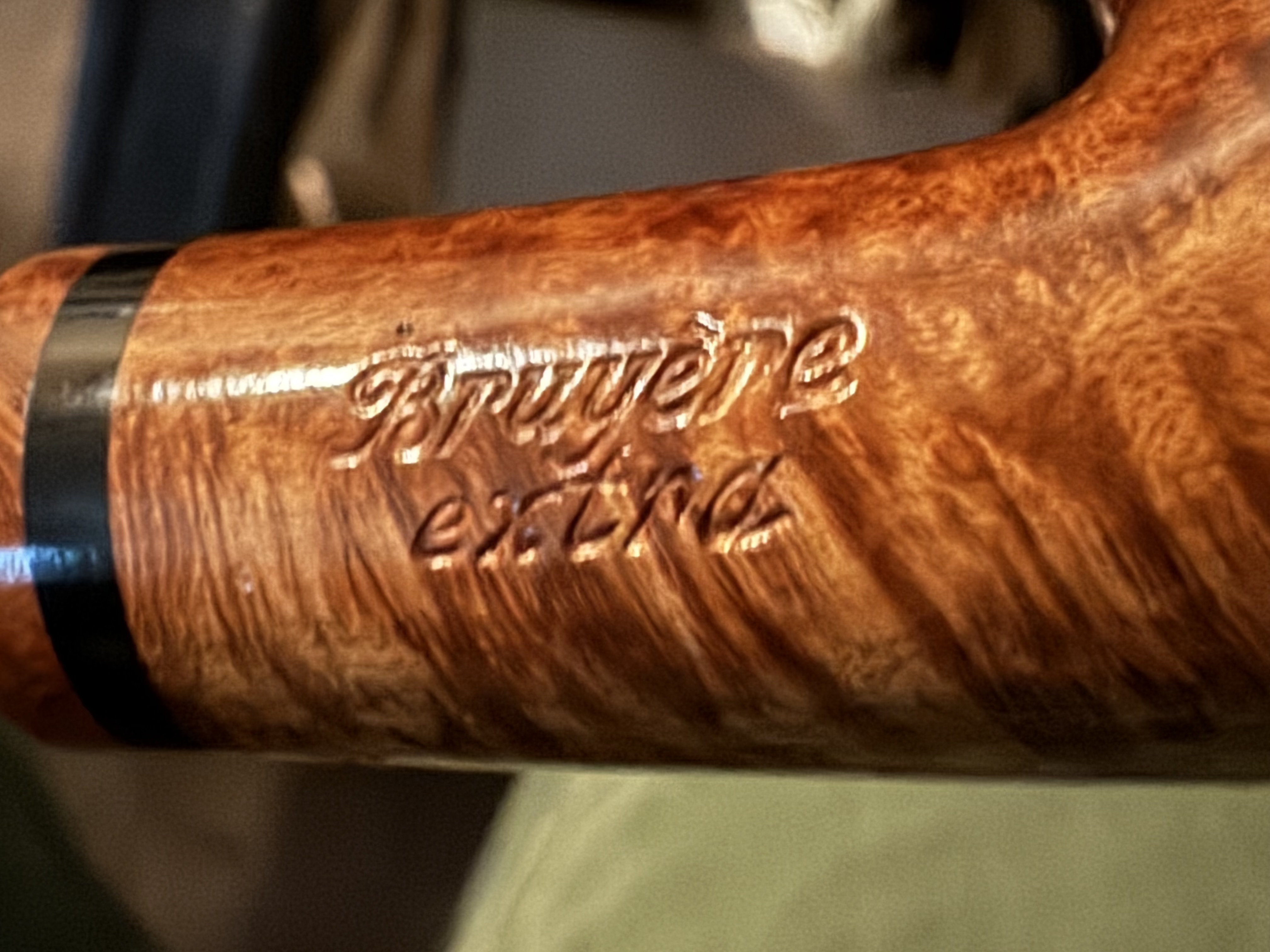Aldo Morilli Bruyere Extra 648 - Bent Billiard Estate Pipe 12