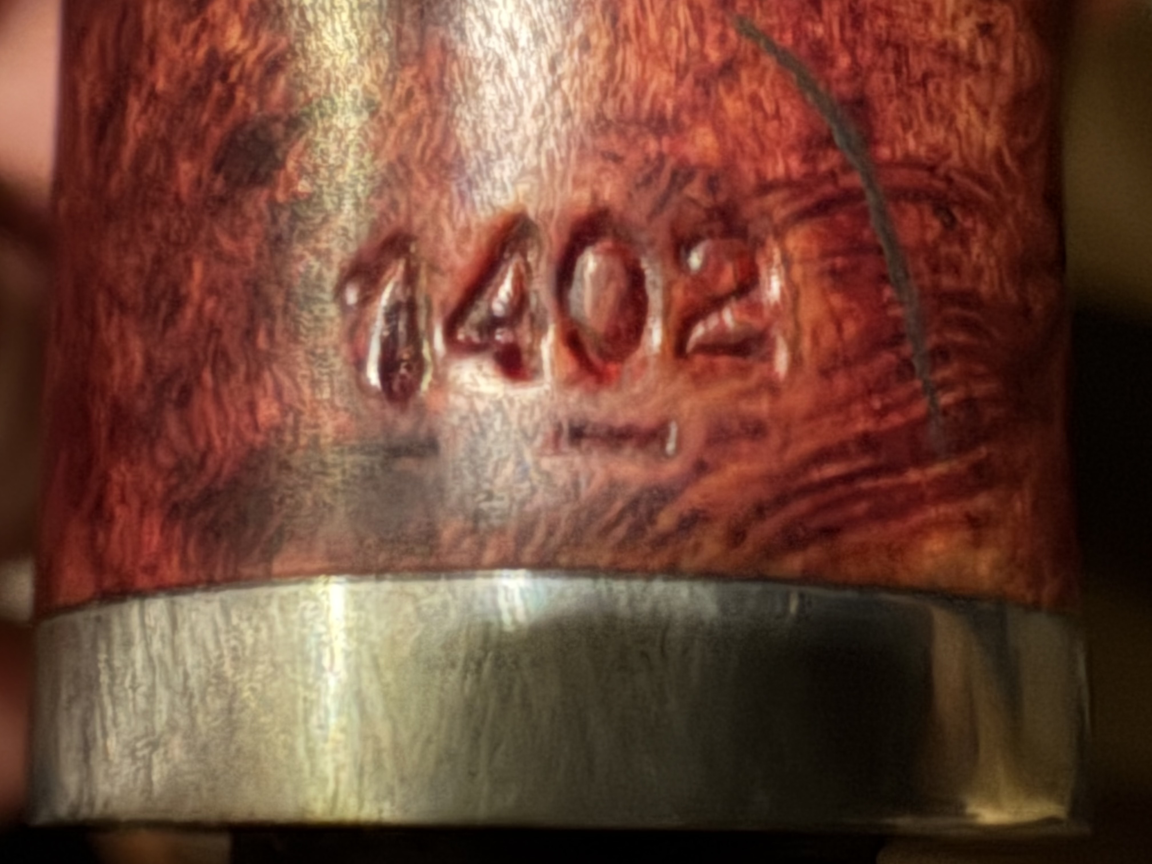 Angelo Parma 1402 Bent Billiard Smooth Estate Pipe 10