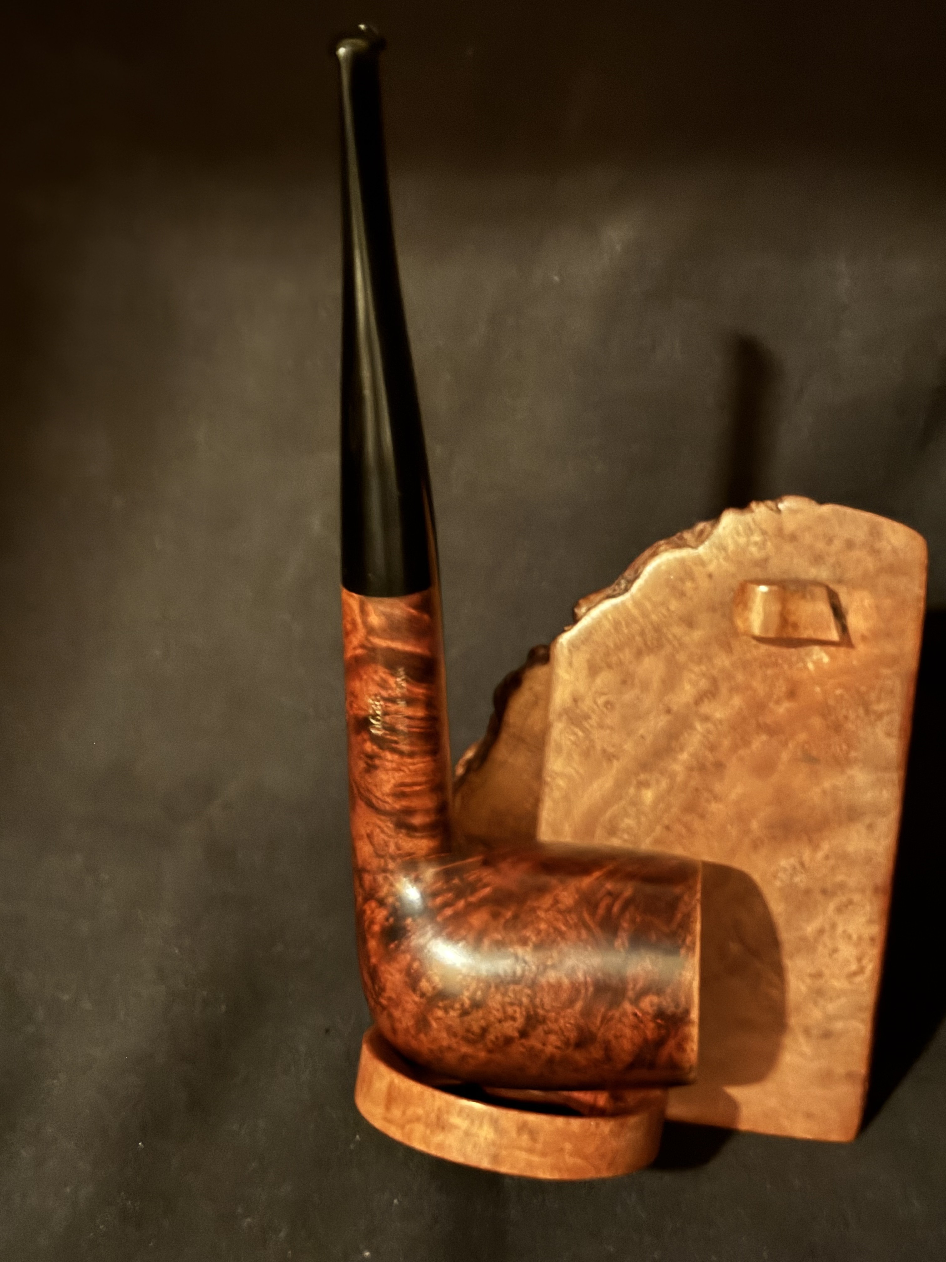 Bari Harmonie 8290 Smooth Straight Billiard Estate Pipe Denmark 2