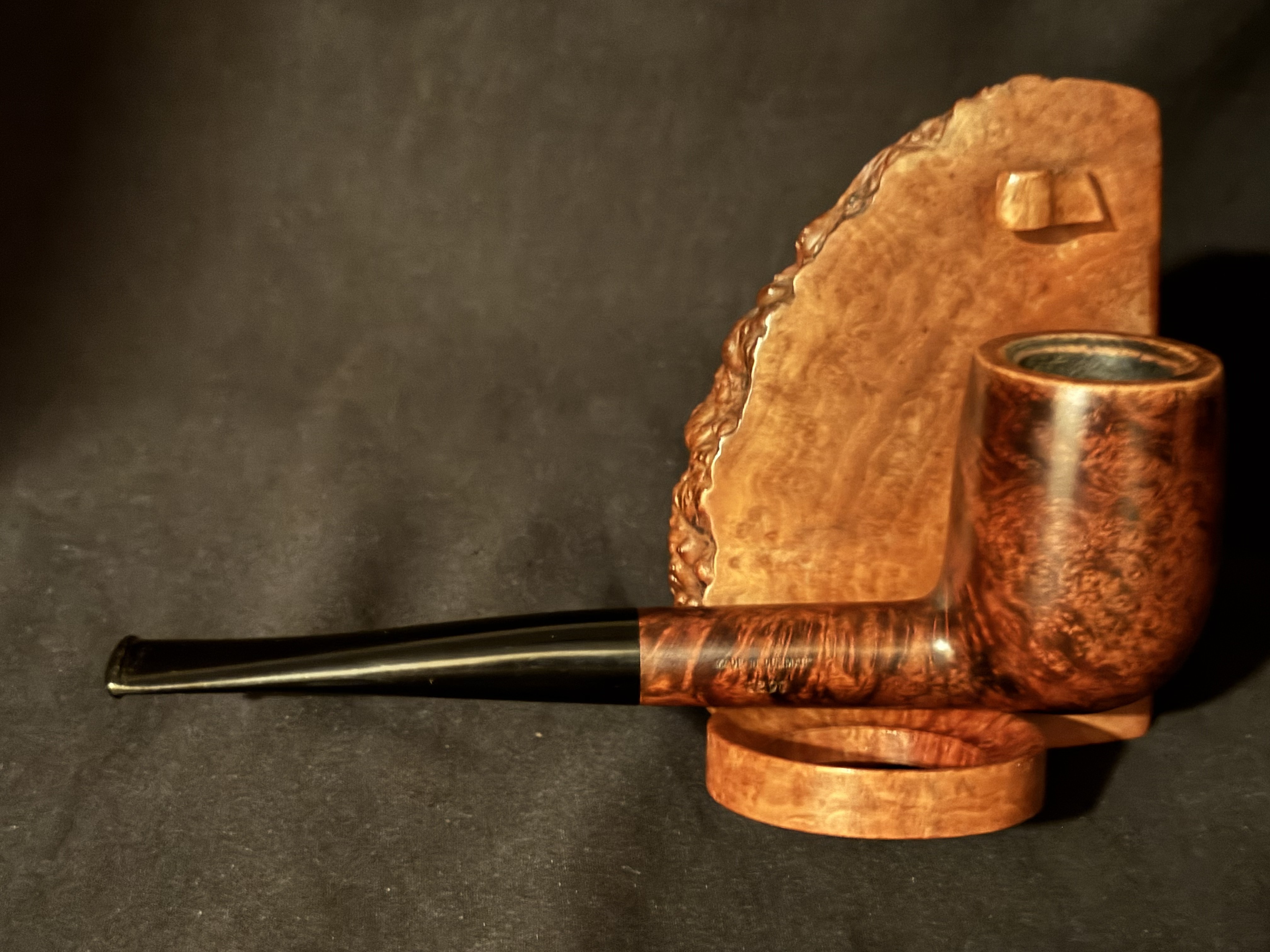 Bari Harmonie 8290 Smooth Straight Billiard Estate Pipe Denmark 4