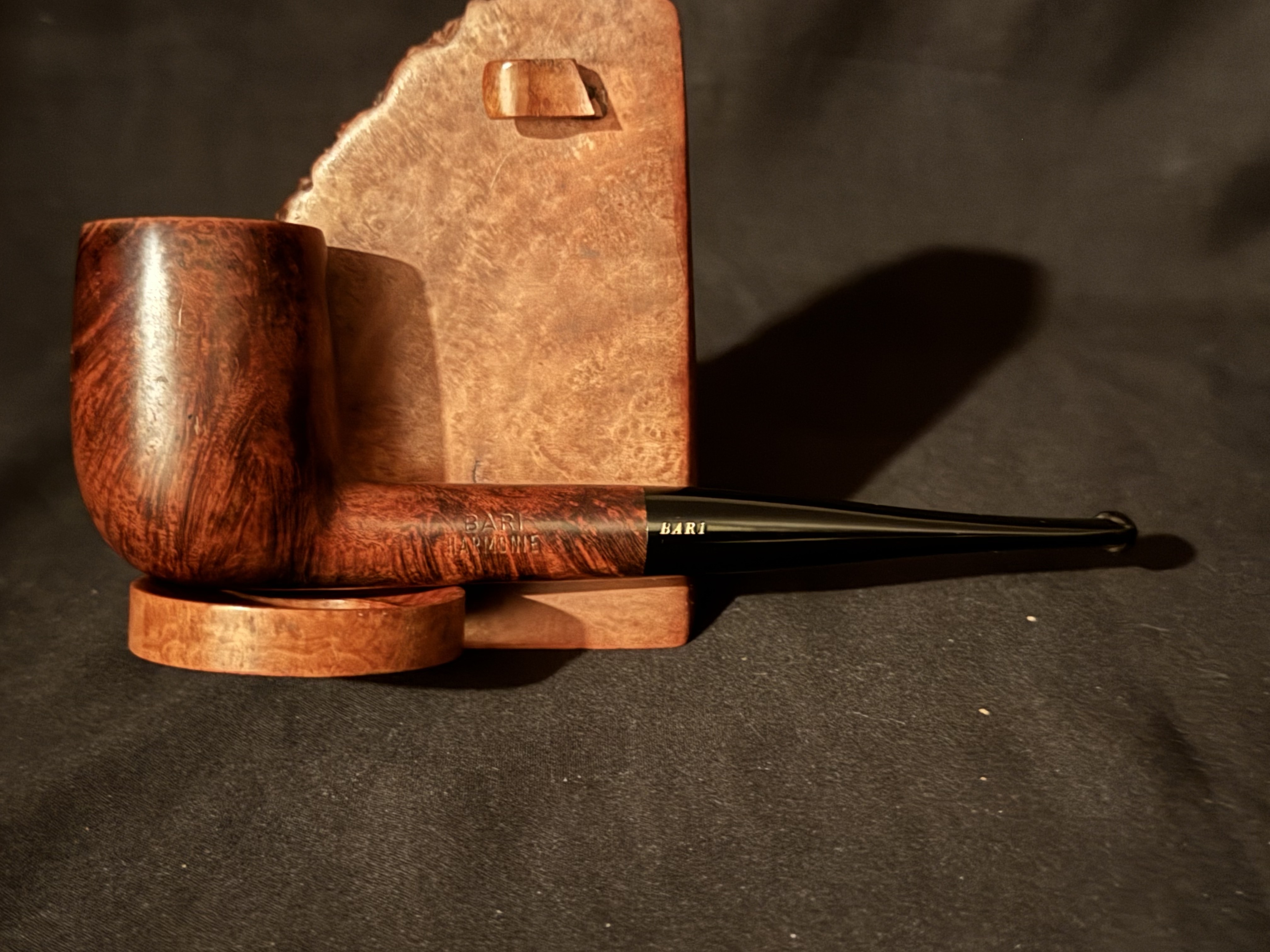 Bari Harmonie 8290 Smooth Straight Billiard Estate Pipe Denmark 3
