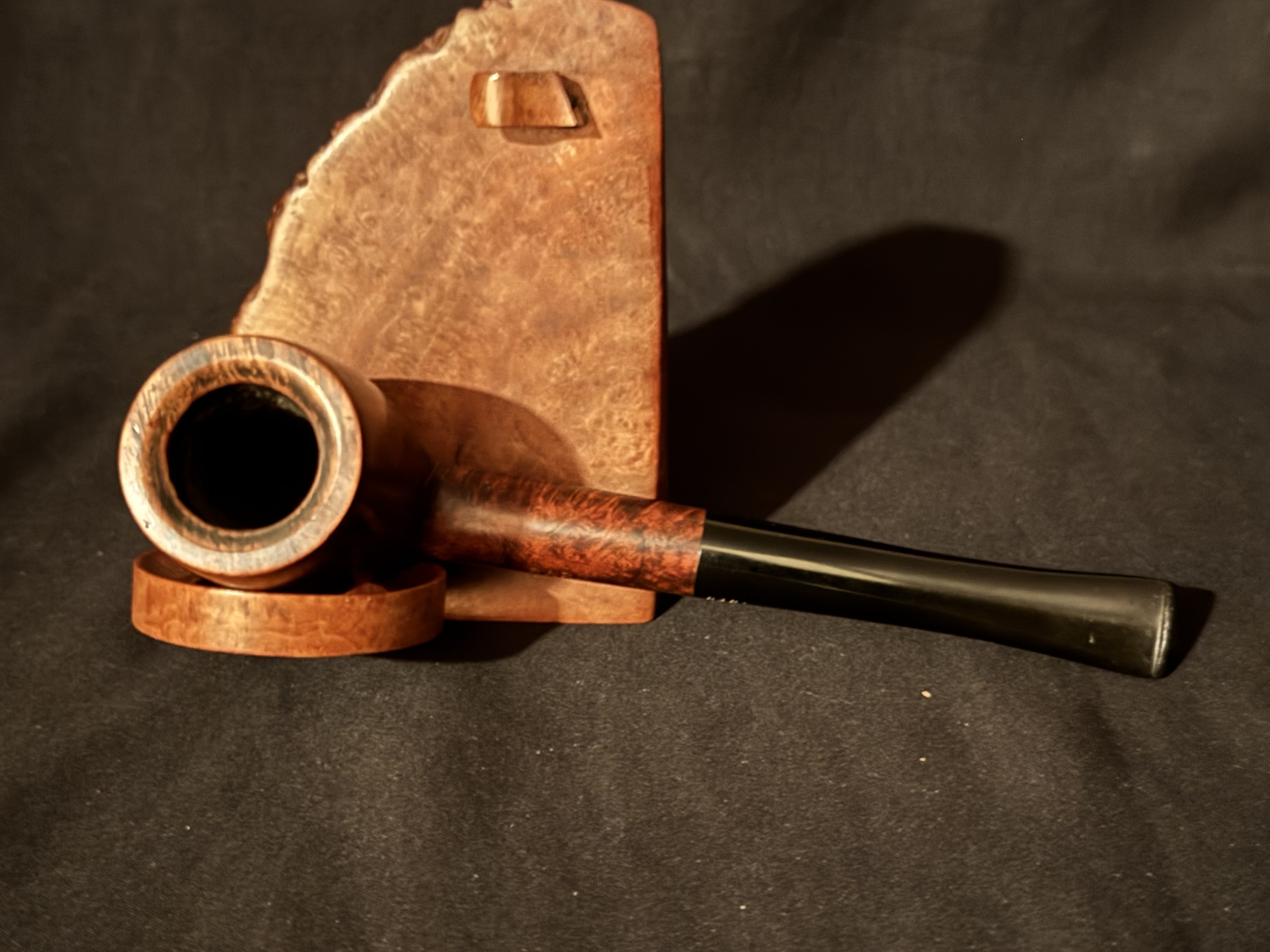 Bari Harmonie 8290 Smooth Straight Billiard Estate Pipe Denmark 5