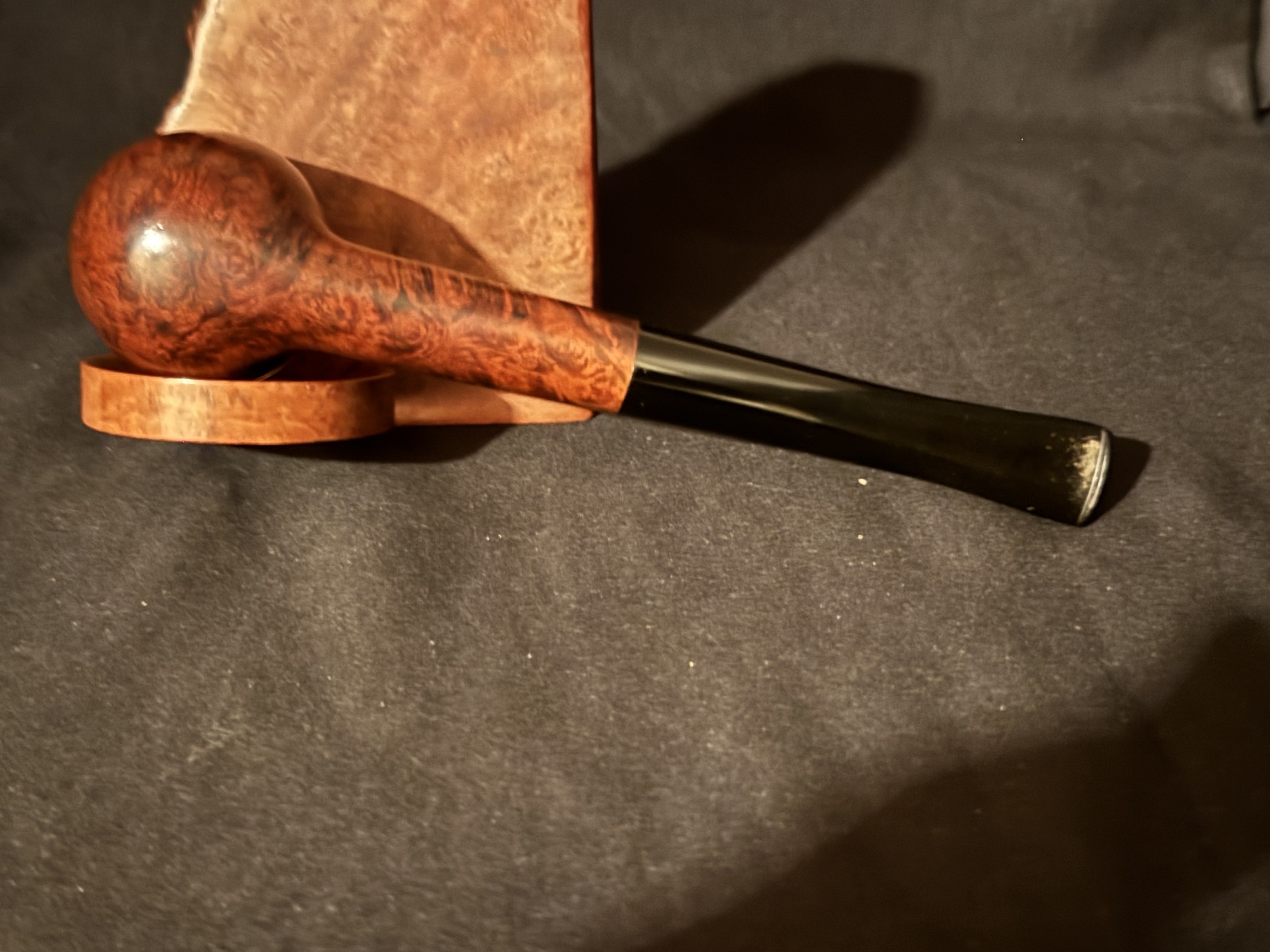 Bari Harmonie 8290 Smooth Straight Billiard Estate Pipe Denmark 6