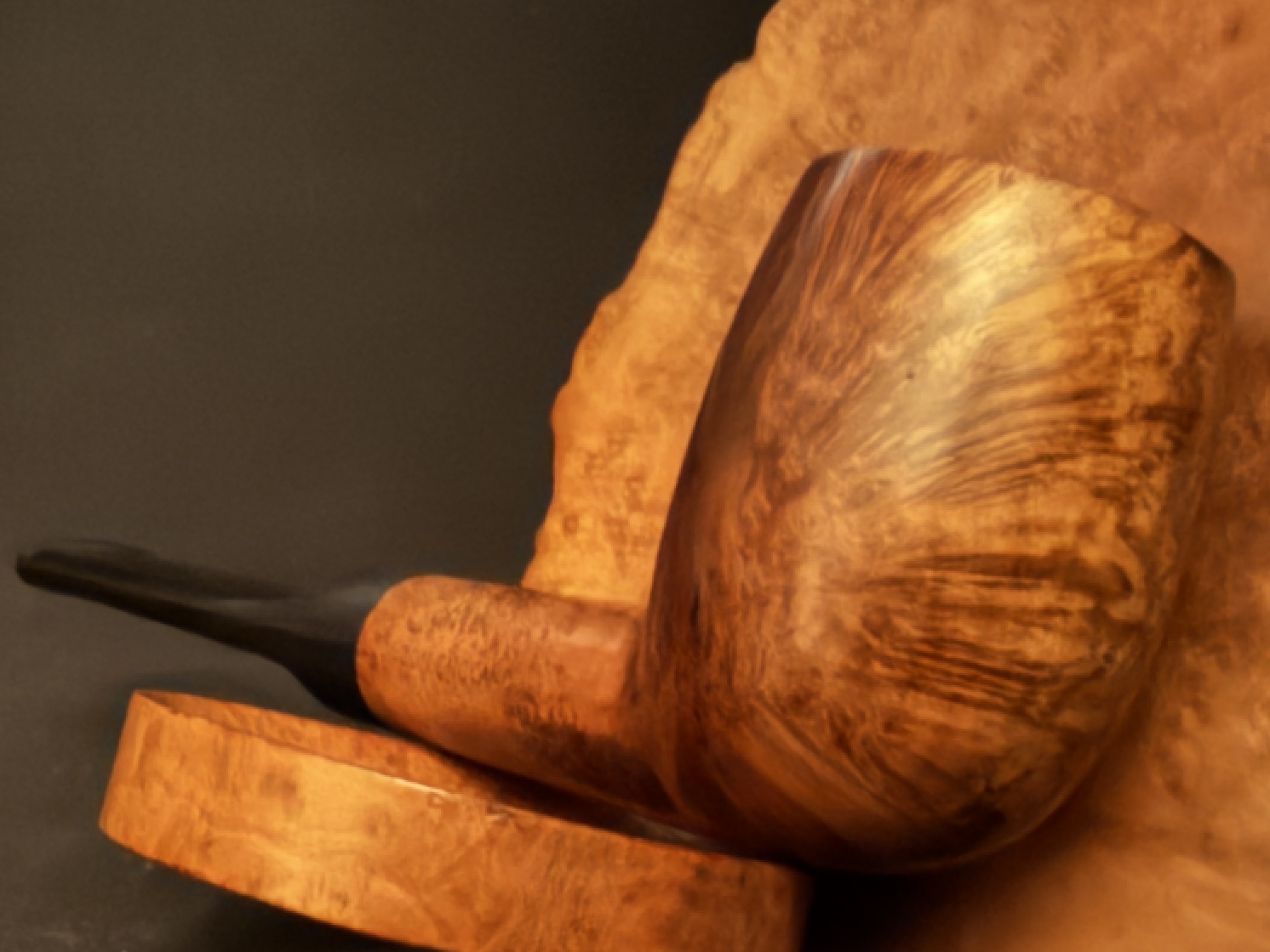 Barling England Smooth Straight Billiard Vulcanite Saddle Stem Estate Pipe 7