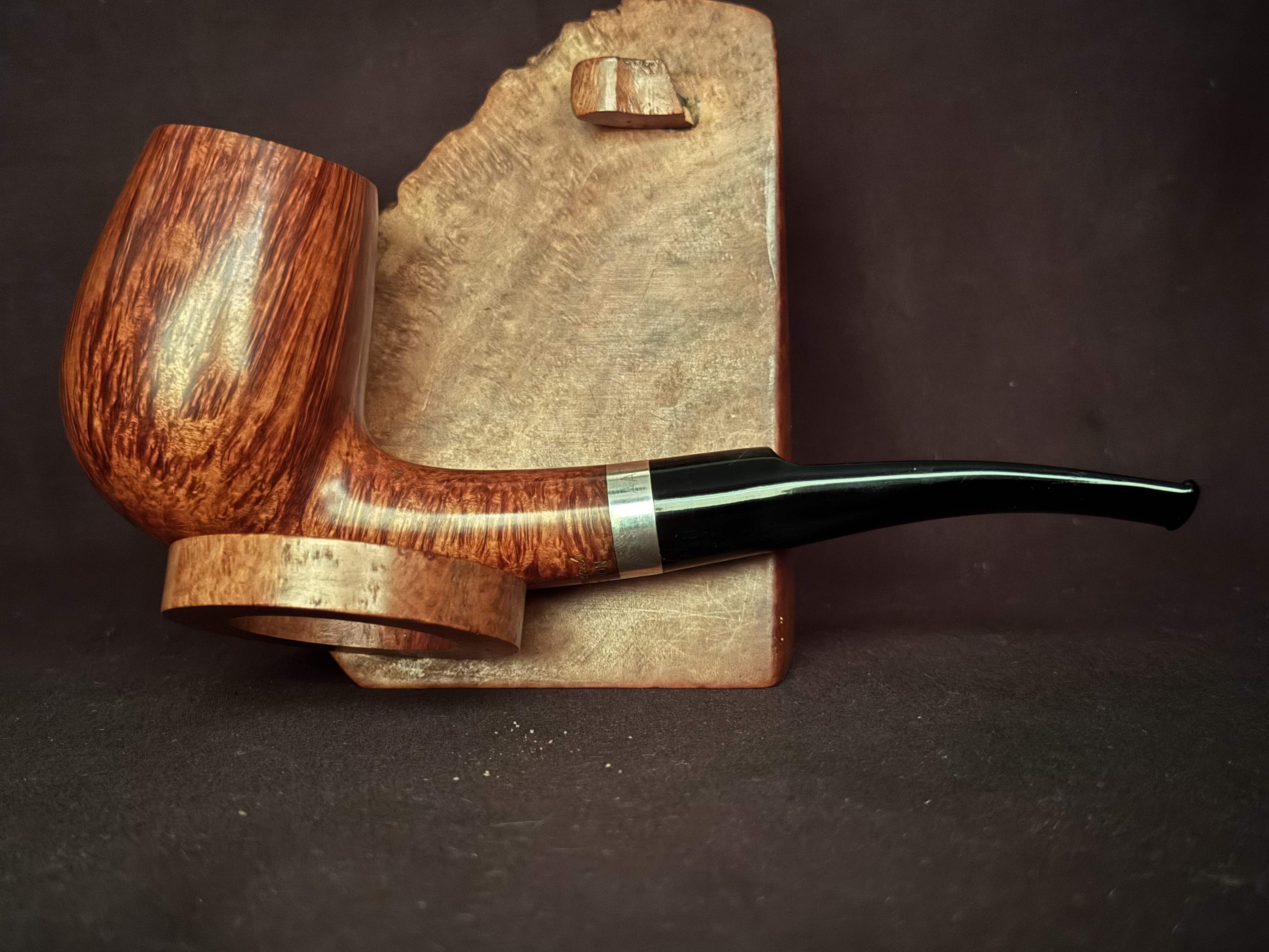 Bentley Jahrespfeife 1995 Bent Billiard Estate Pipe, Schneiderwind Aachen Commission 3