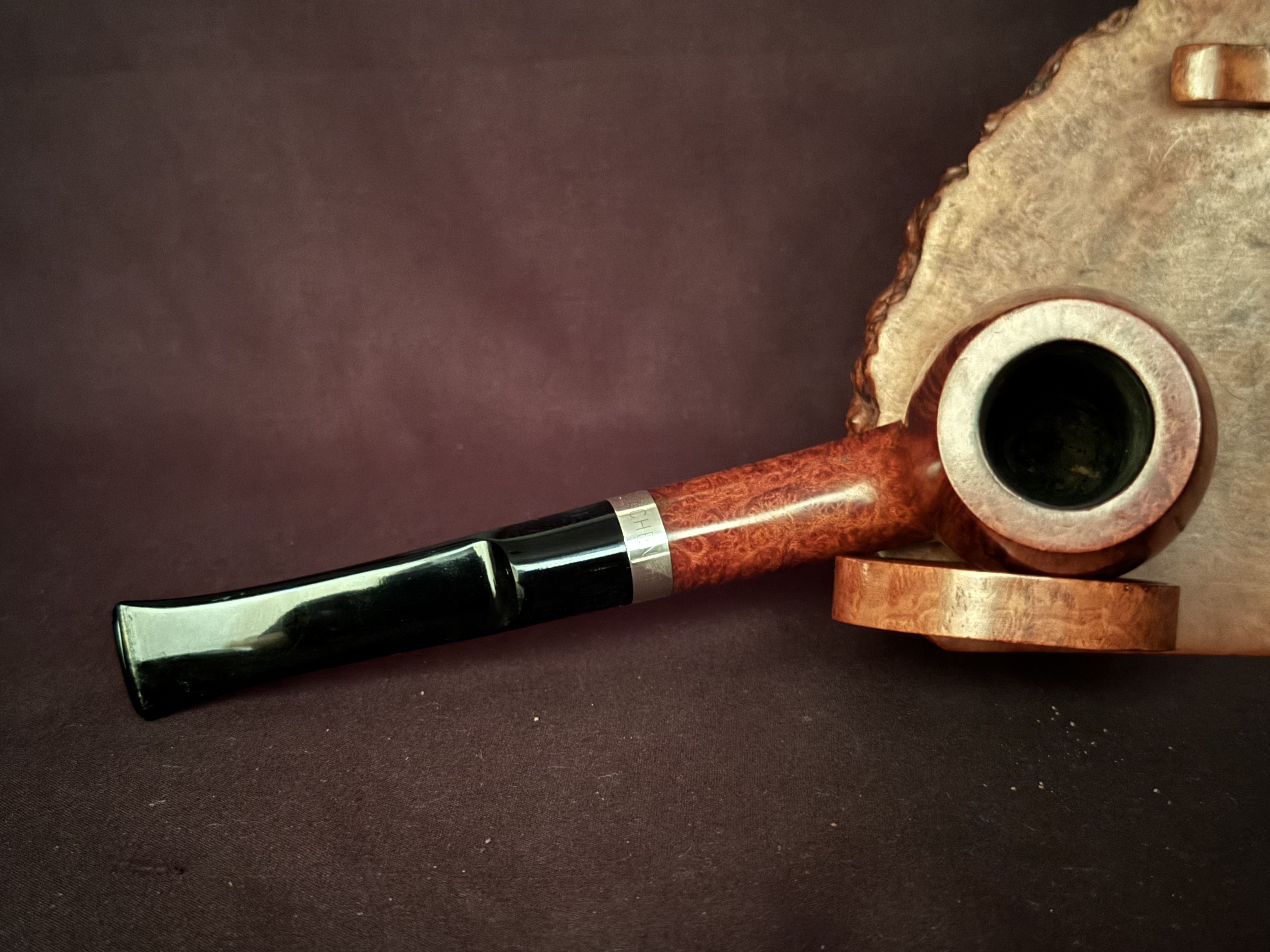 Bentley Jahrespfeife 1995 Bent Billiard Estate Pipe, Schneiderwind Aachen Commission 5