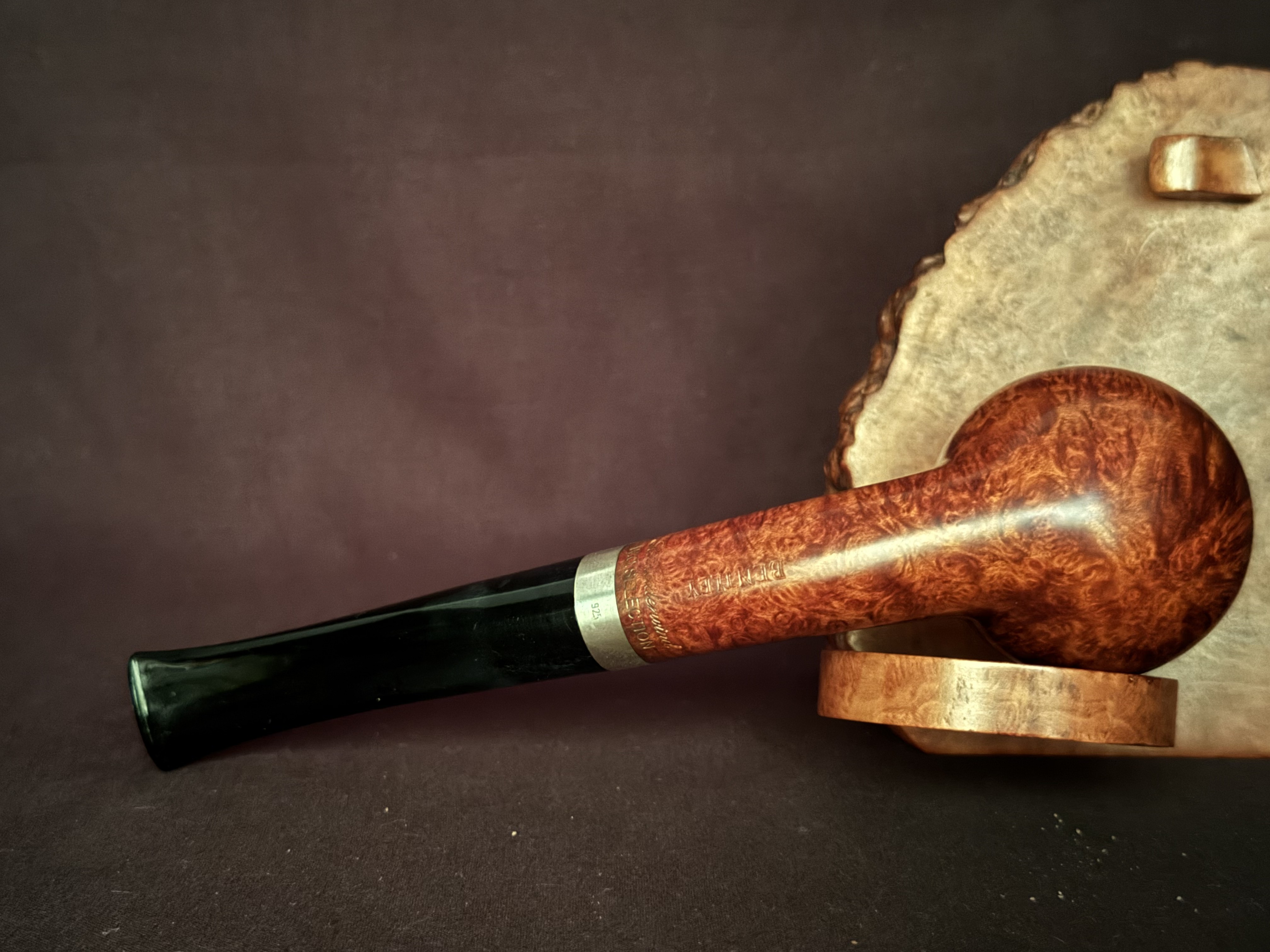 Bentley Jahrespfeife 1995 Bent Billiard Estate Pipe, Schneiderwind Aachen Commission 6