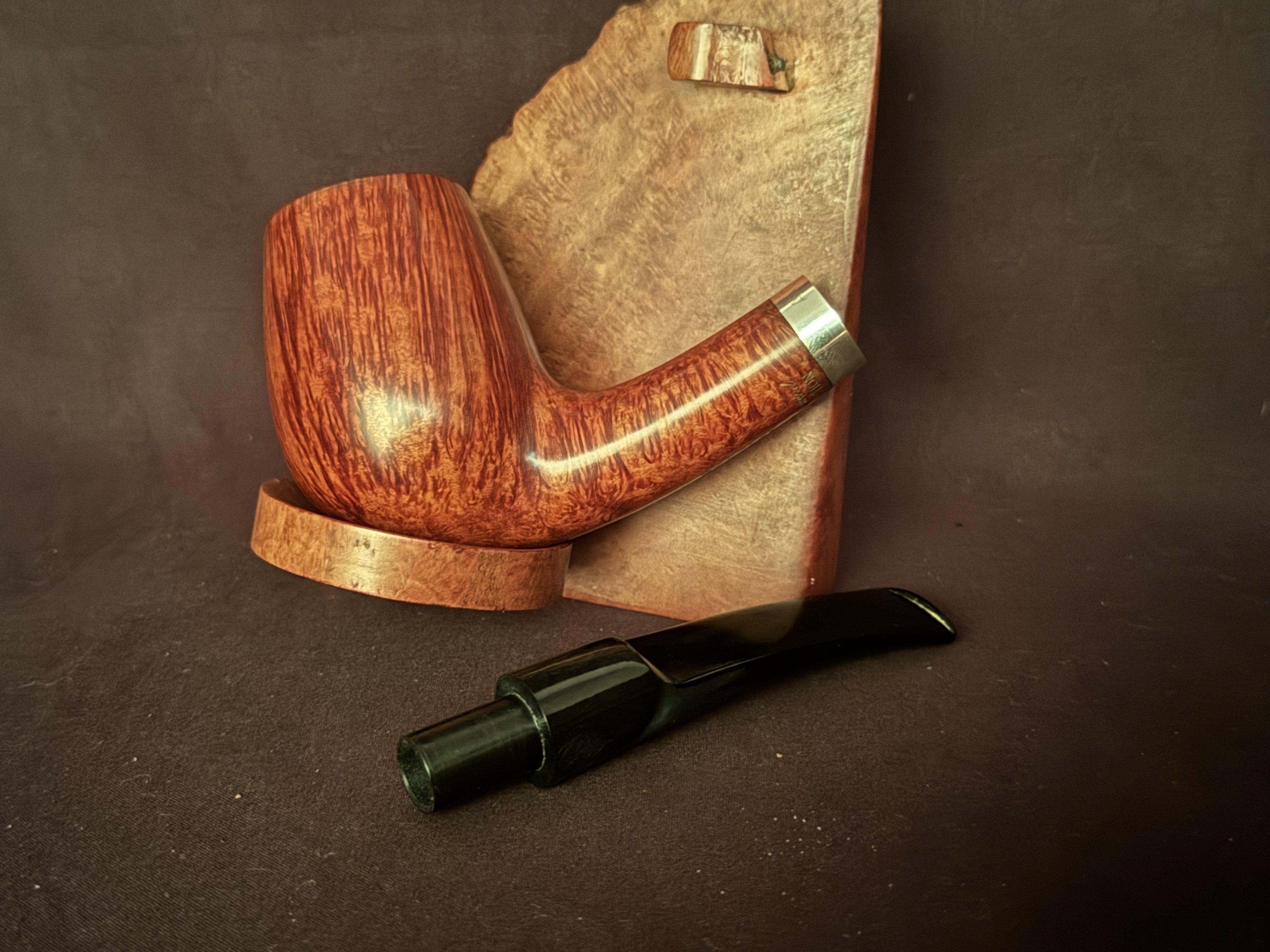 Bentley Jahrespfeife 1995 Bent Billiard Estate Pipe, Schneiderwind Aachen Commission 7