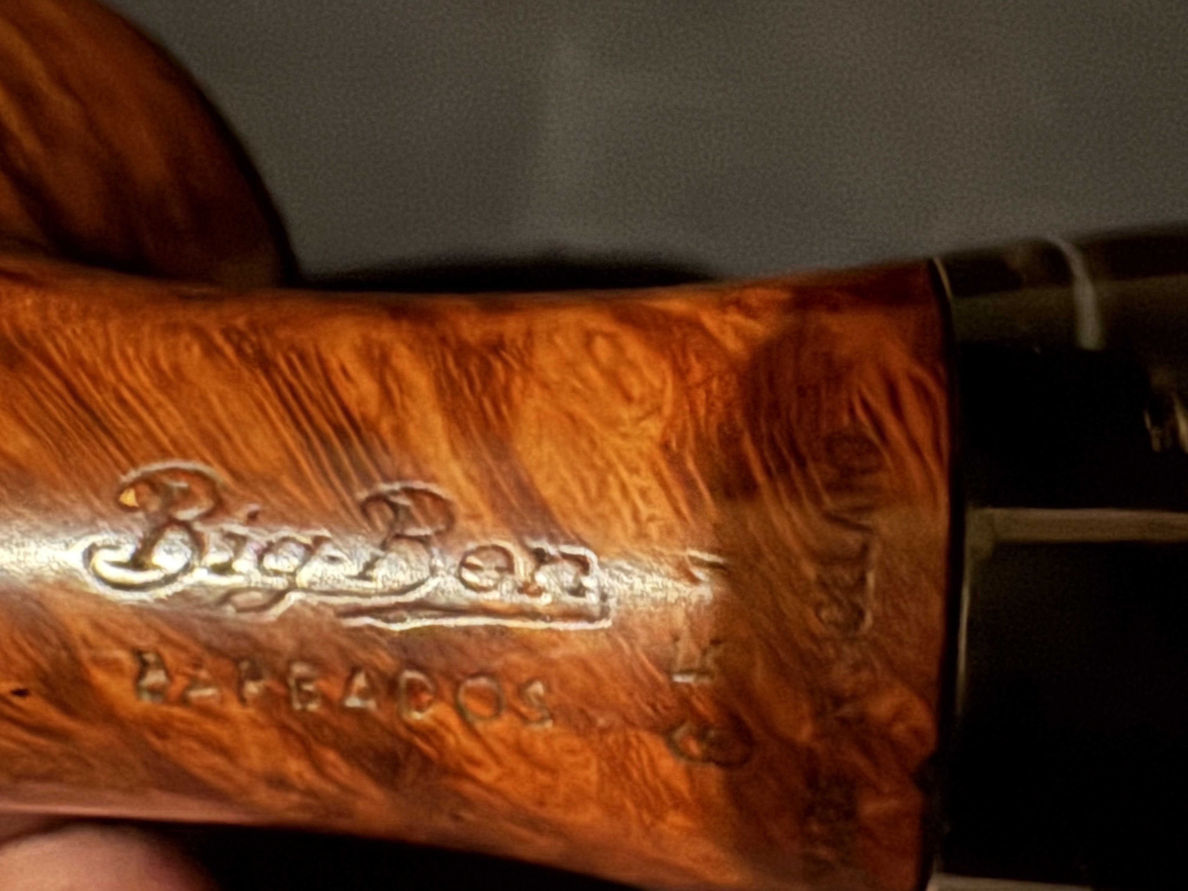 Big Ben Barbados 651 Rhodesian Smooth Briar Estate Pipe 11