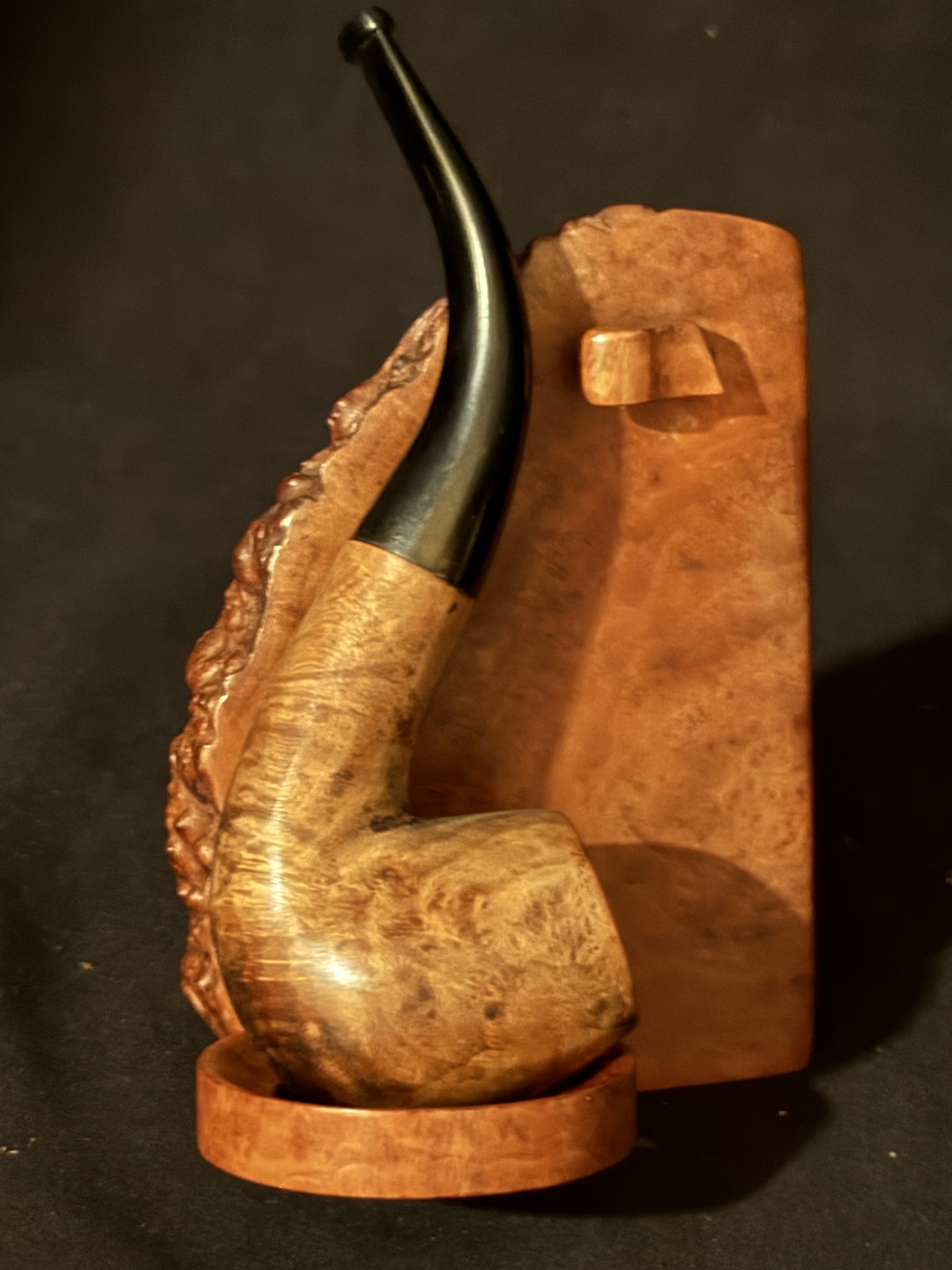 Big Ben Cadet Smooth Bent Billaard Estate Pipe | Vulcanite Stem | 1945-1948 2