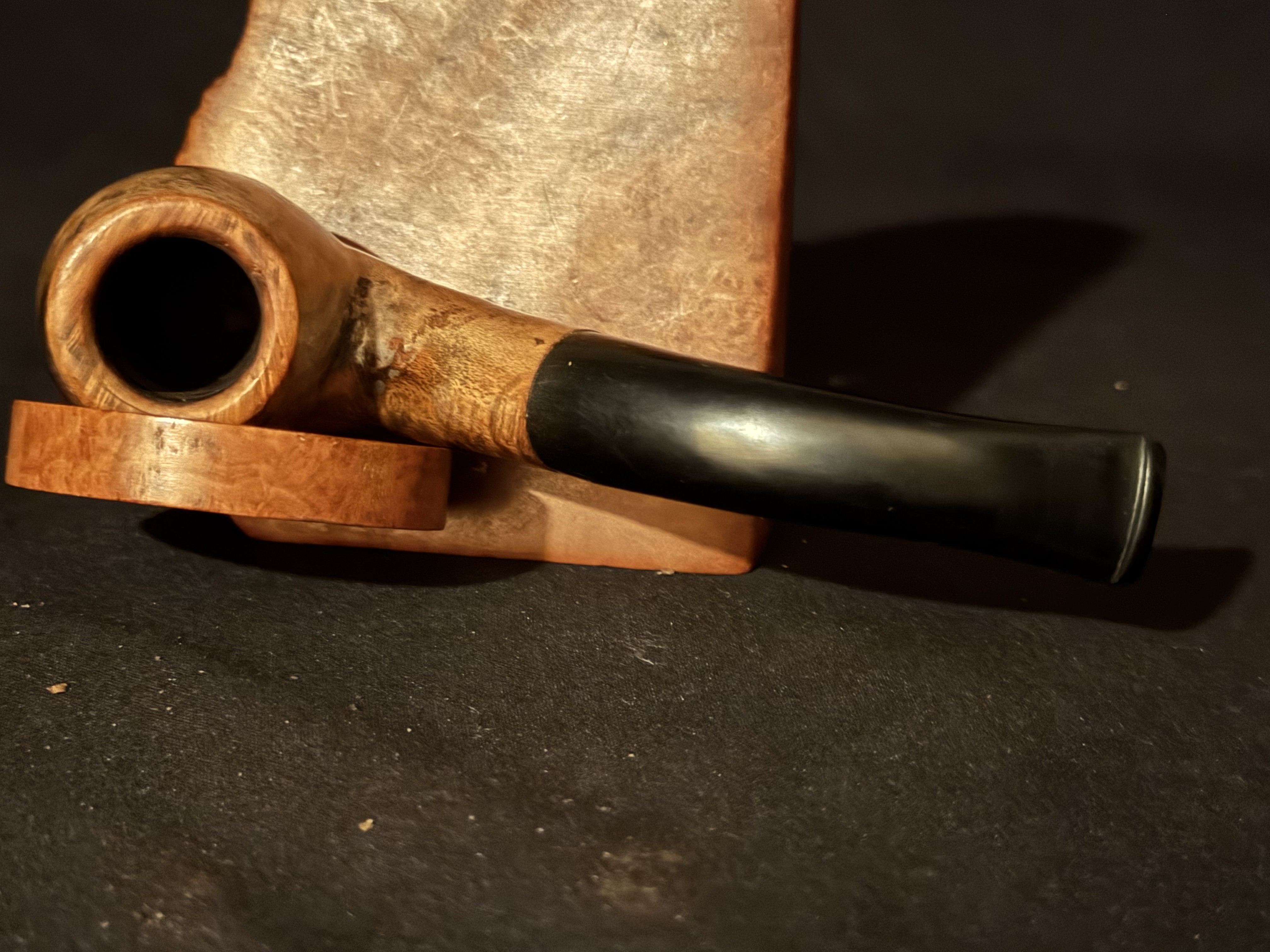 Big Ben Cadet Smooth Bent Billaard Estate Pipe | Vulcanite Stem | 1945-1948 5