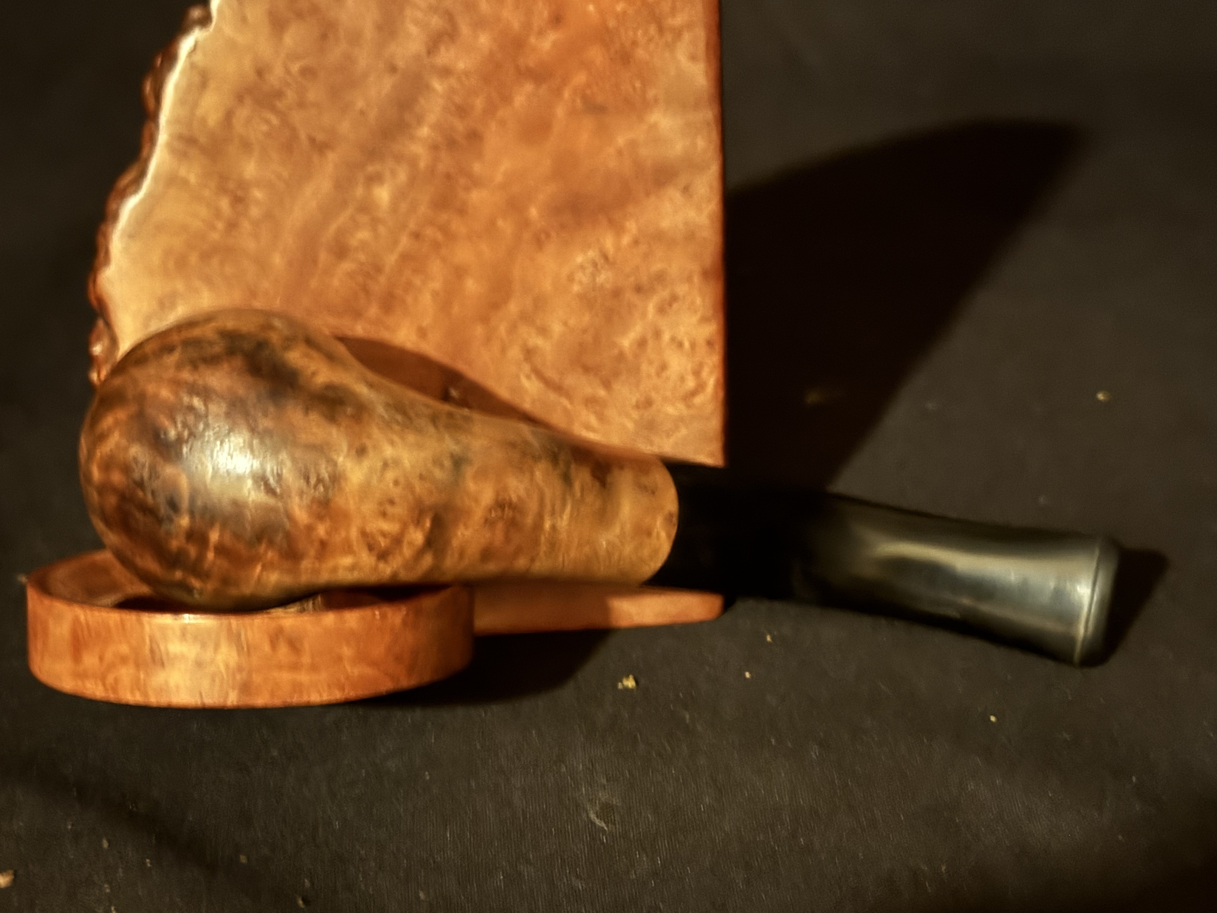 Big Ben Cadet Smooth Bent Billaard Estate Pipe | Vulcanite Stem | 1945-1948 6
