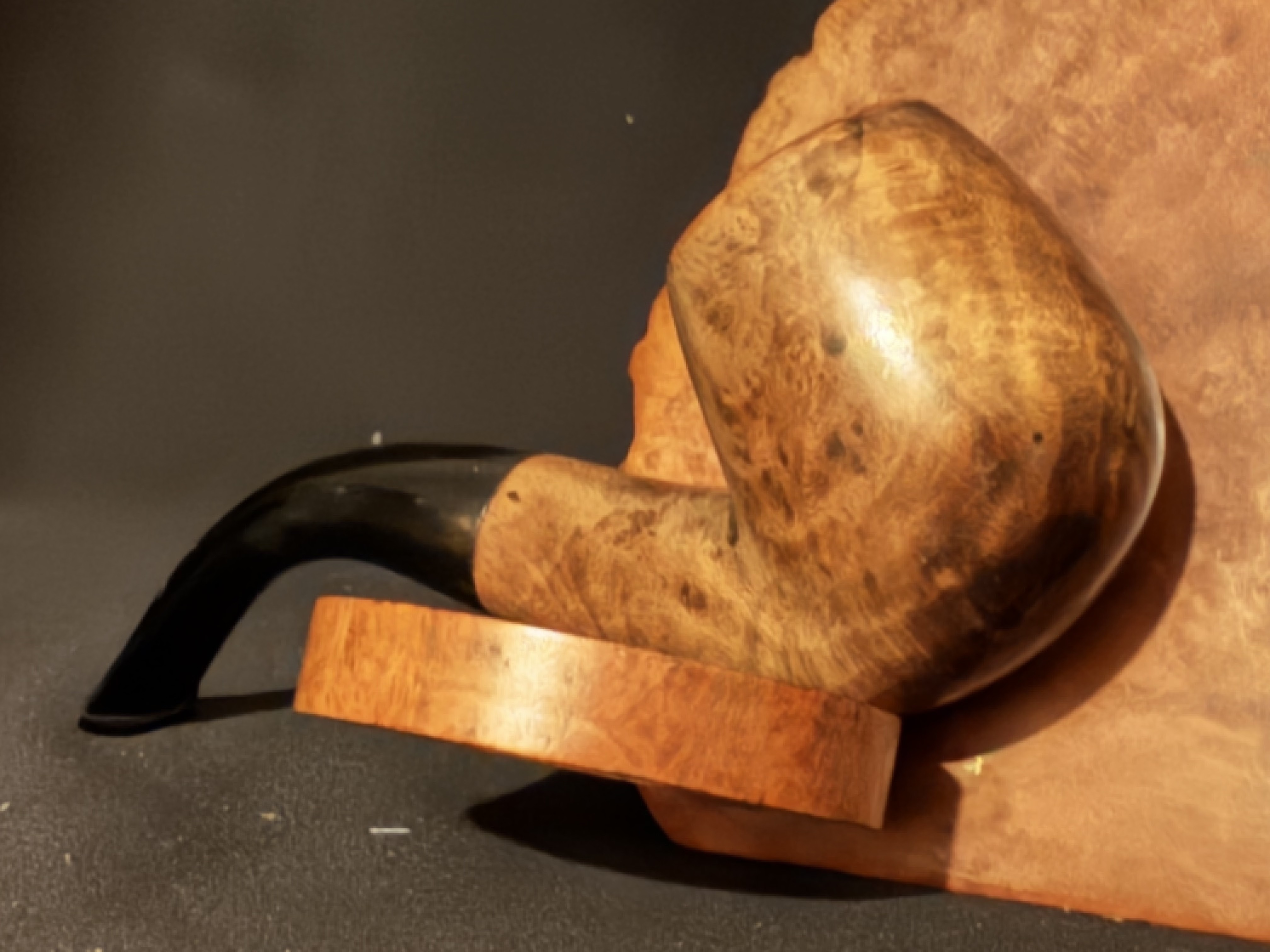 Big Ben Cadet Smooth Bent Billaard Estate Pipe | Vulcanite Stem | 1945-1948 8