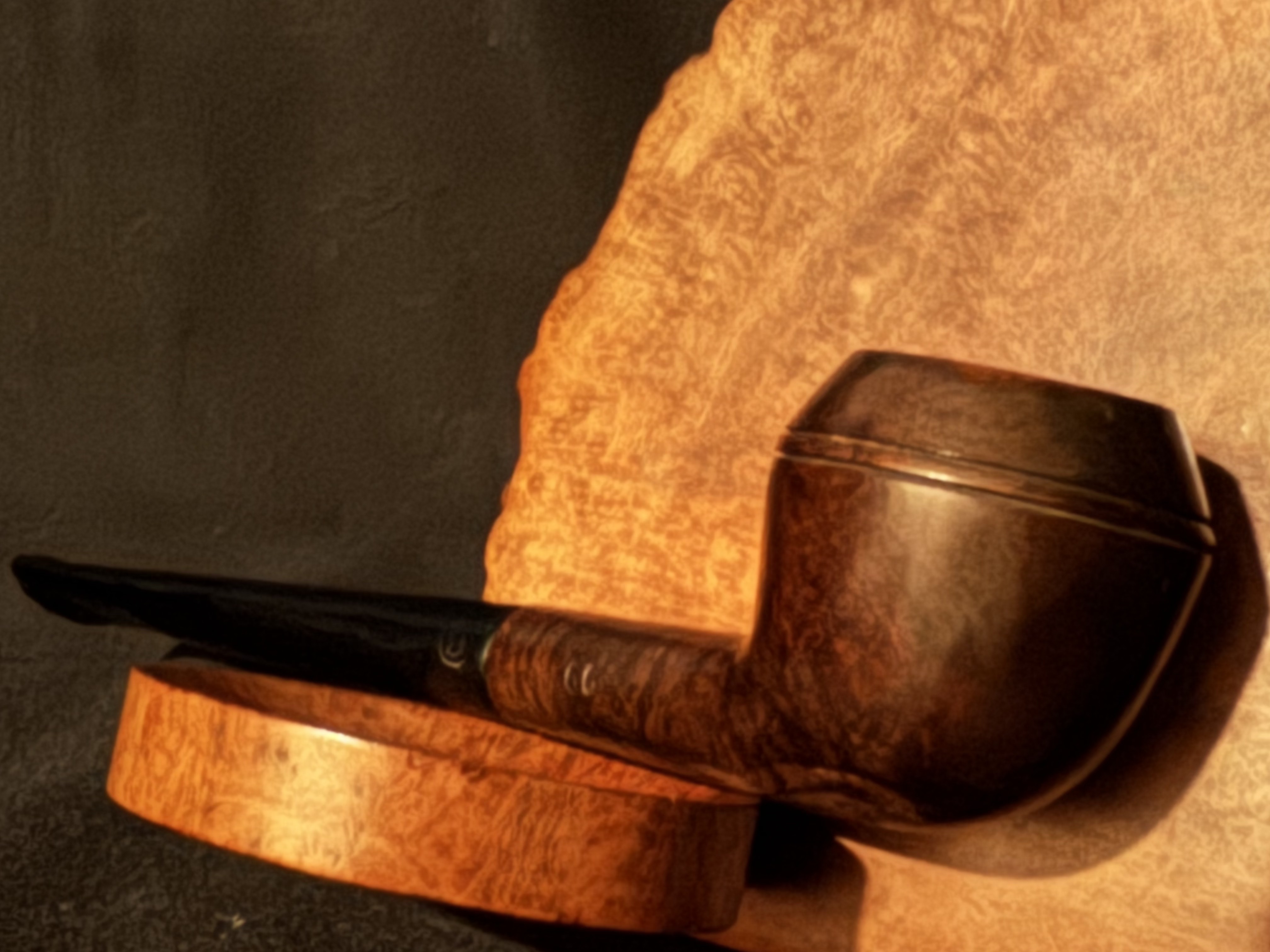 Big Ben Juinior (66) Smooth Straight Rhodesian Miniature Estate Pipe - Vulcanite Fishtail Stem, No Filter 10