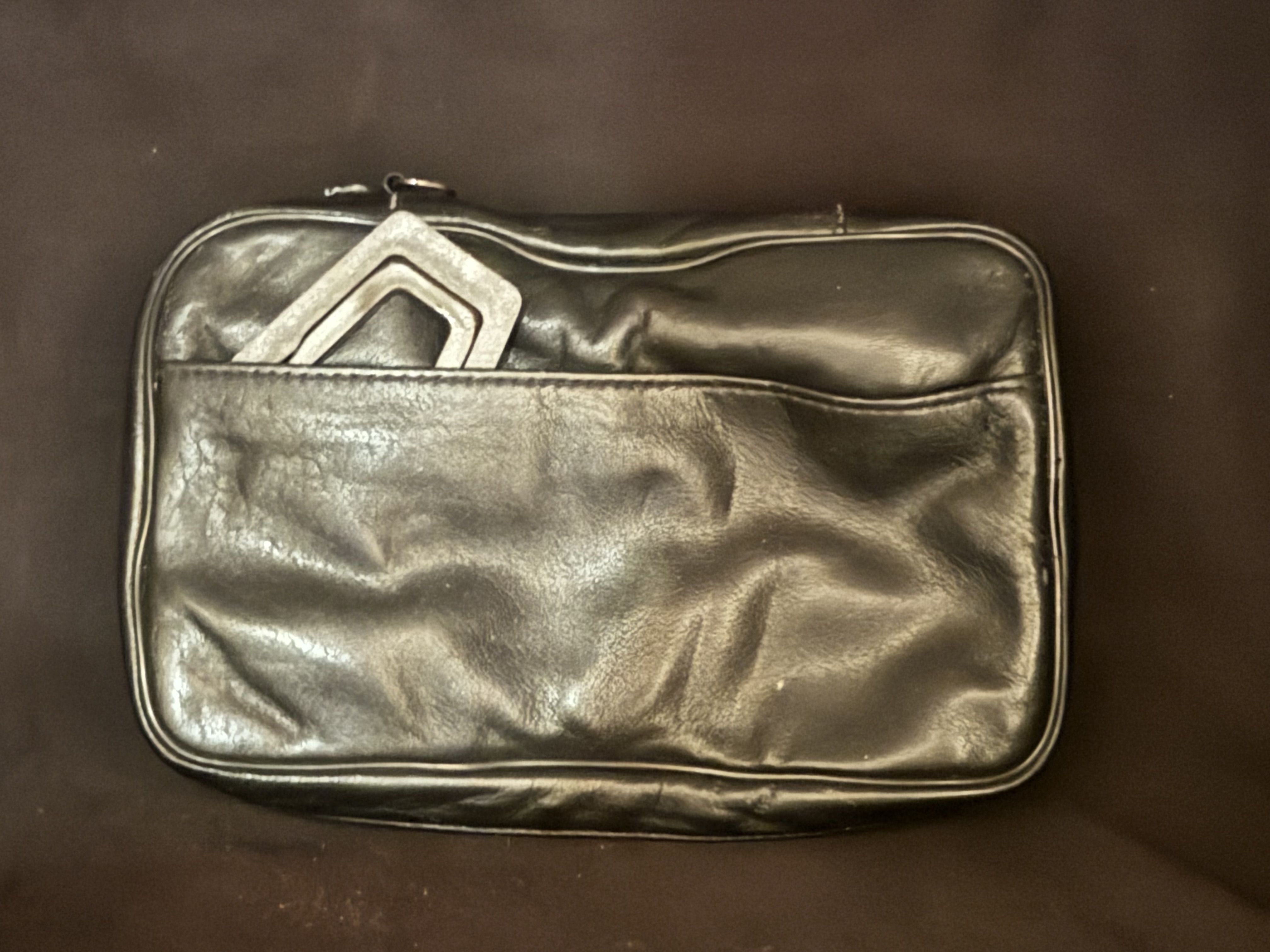 Black Leather 4-Pipe Accessory Case 4