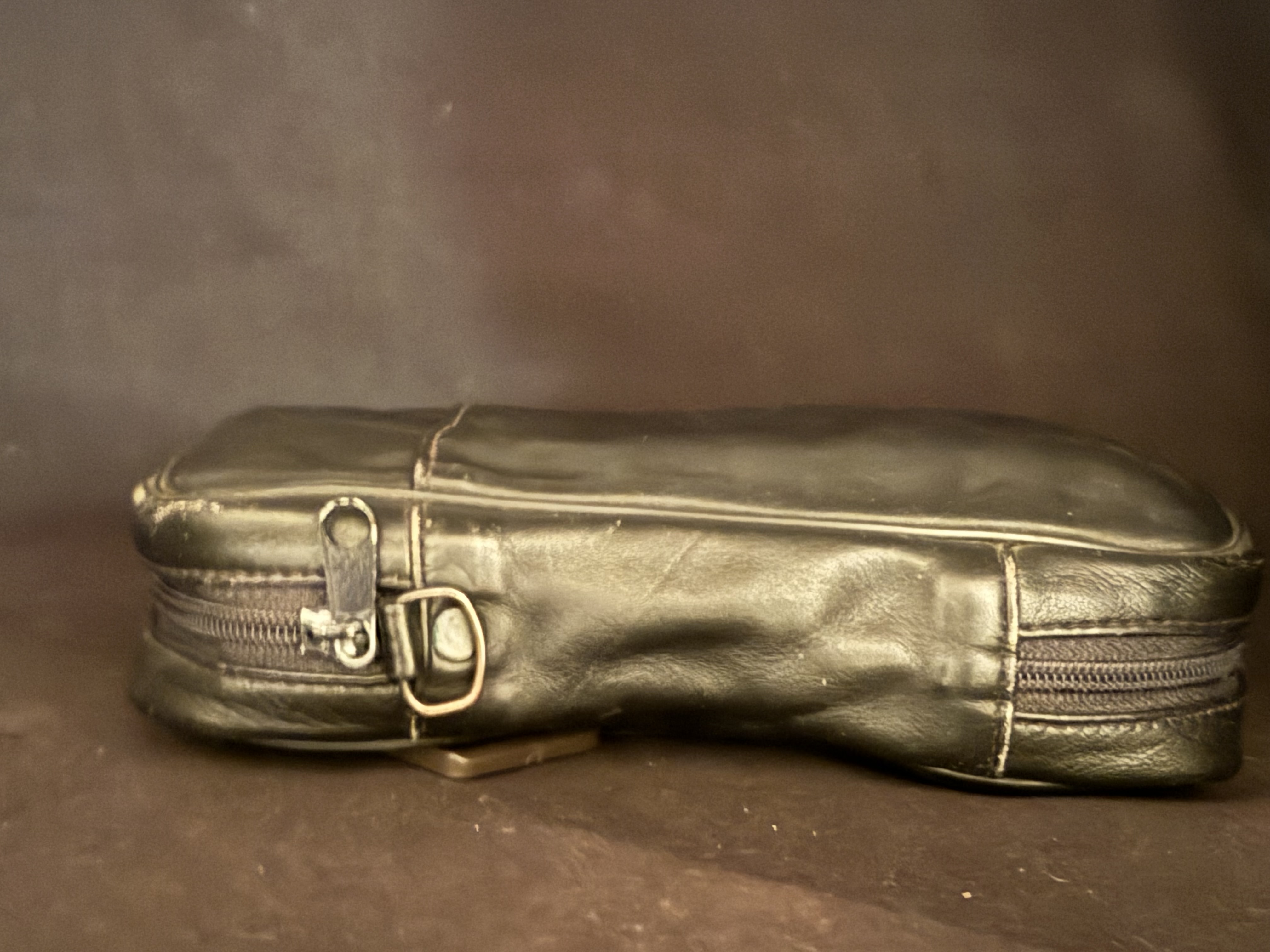 Black Leather 4-Pipe Accessory Case 5