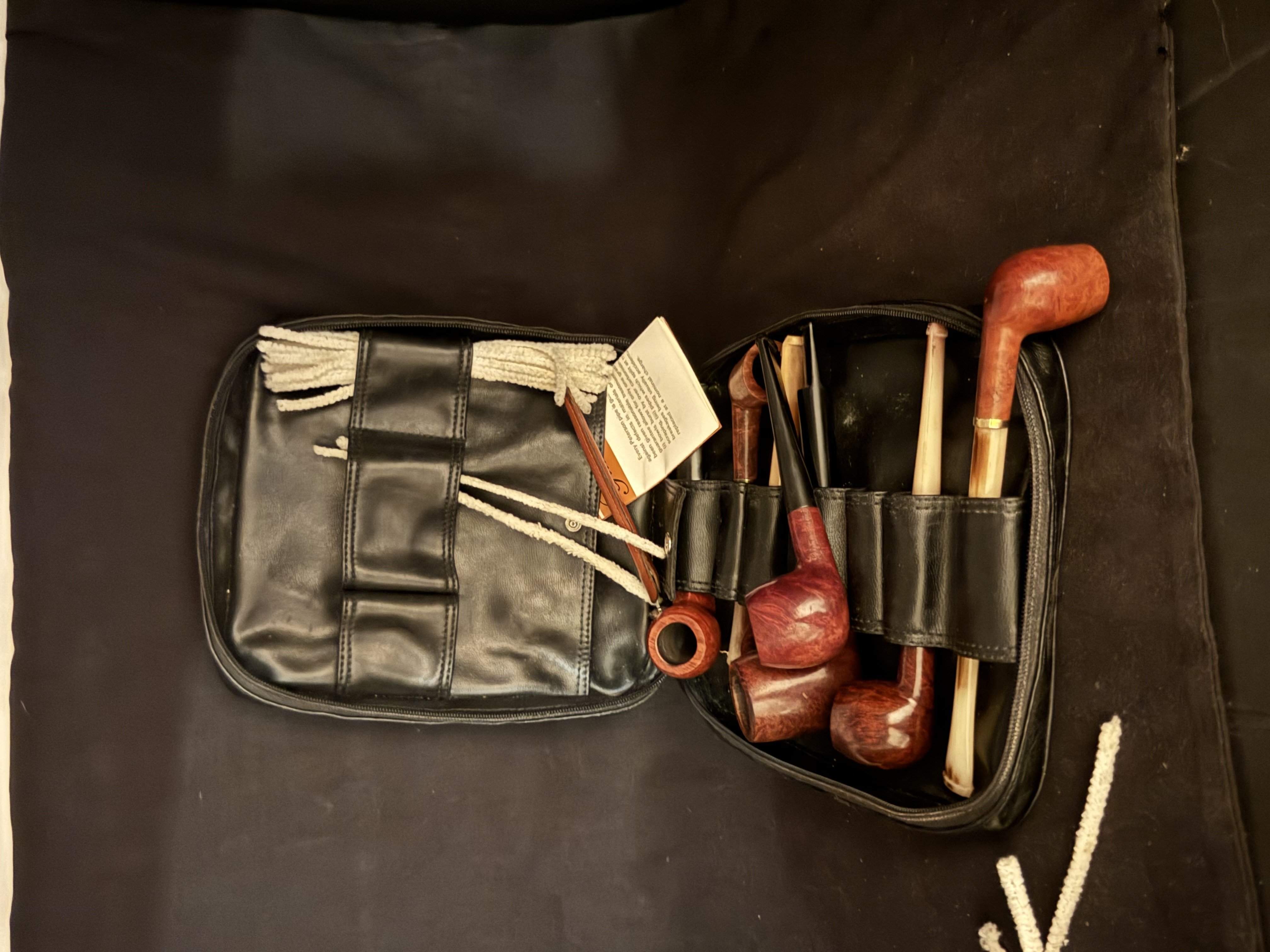 German Leather 7-Pipe Accessory Case Pre-Owned 2