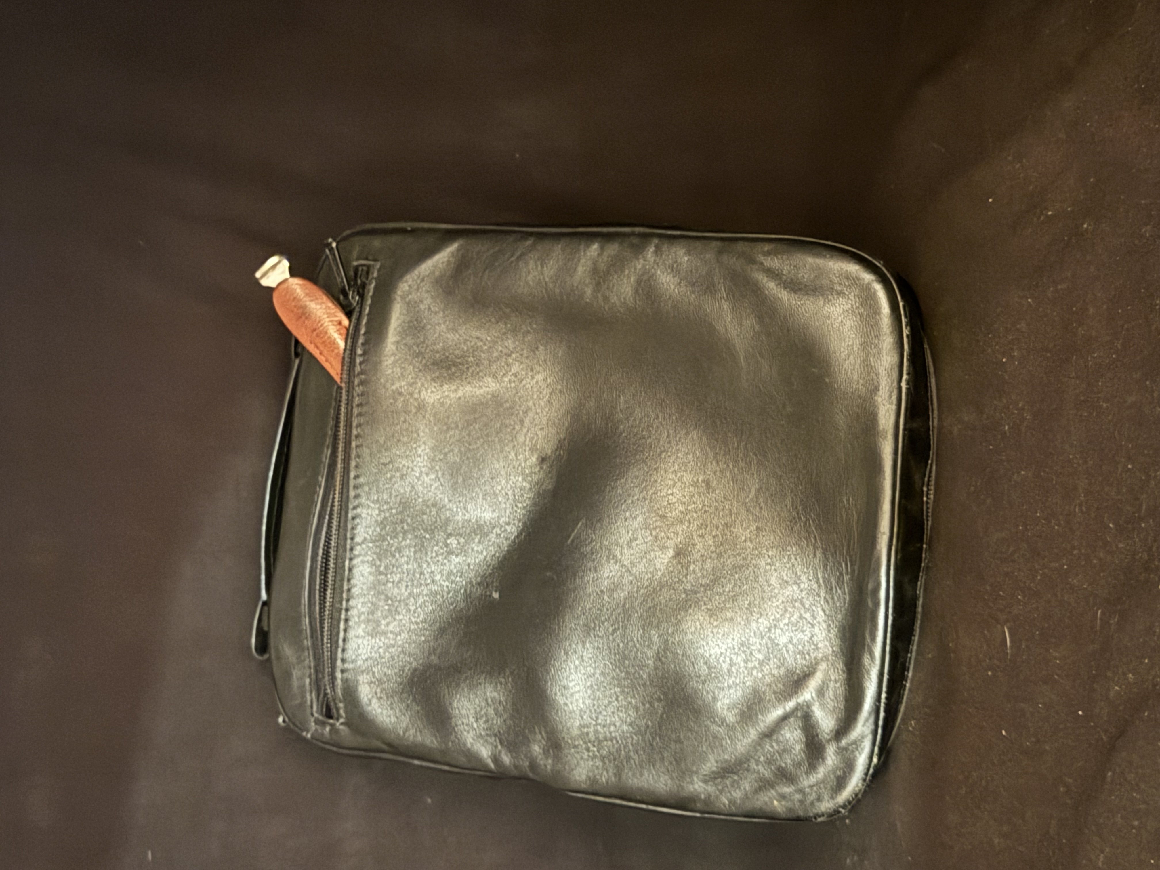 German Leather 7-Pipe Accessory Case Pre-Owned 3