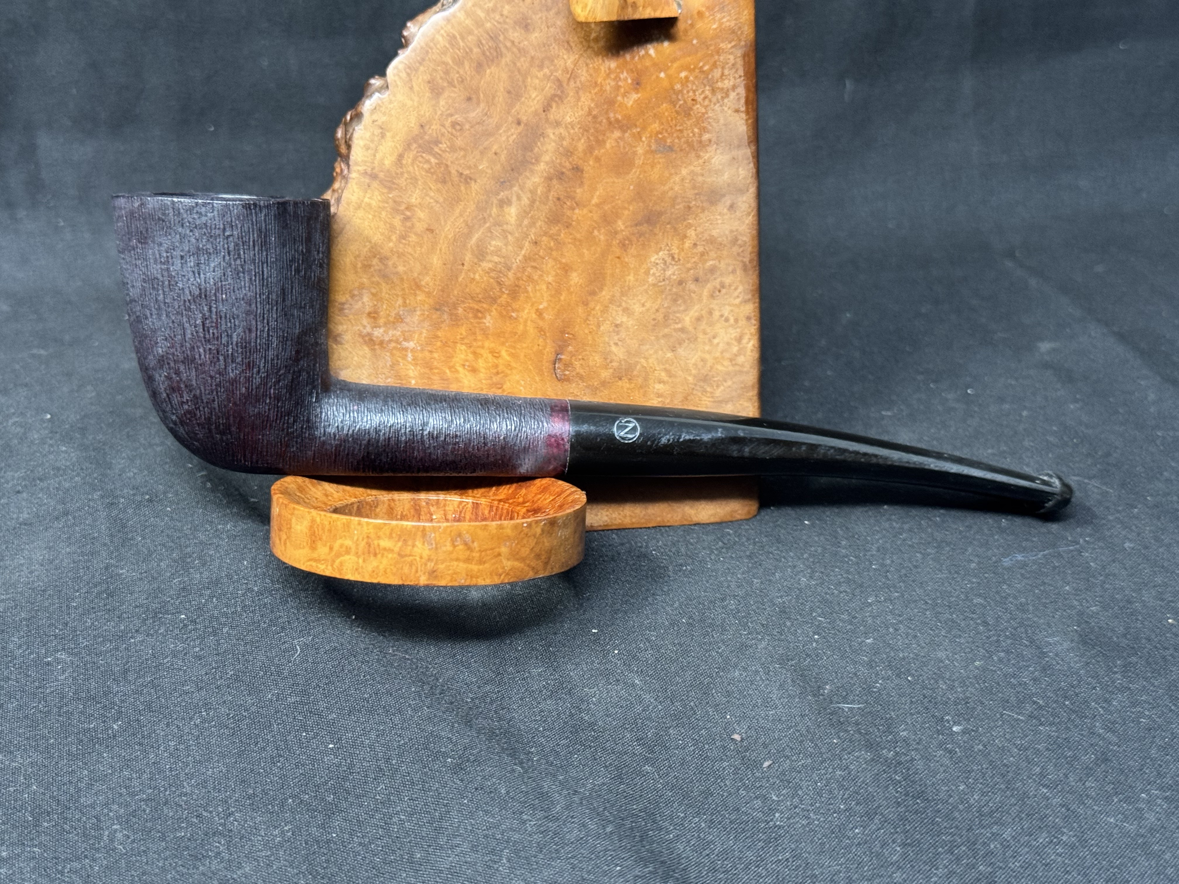 Brand New Zenith Radica Italiana Dublin Sandblast Estate Briar Pipe 4