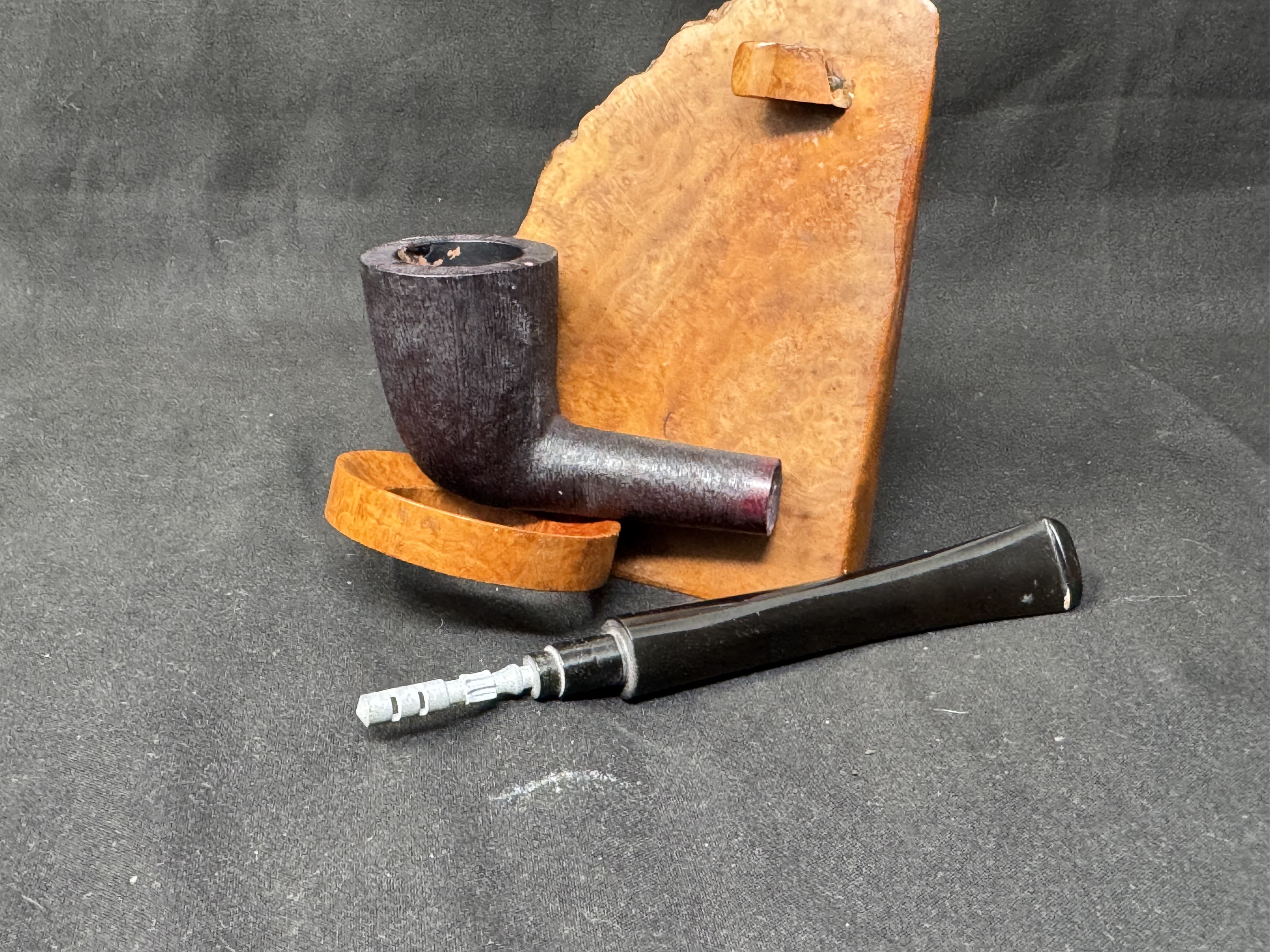Brand New Zenith Radica Italiana Dublin Sandblast Estate Briar Pipe 7