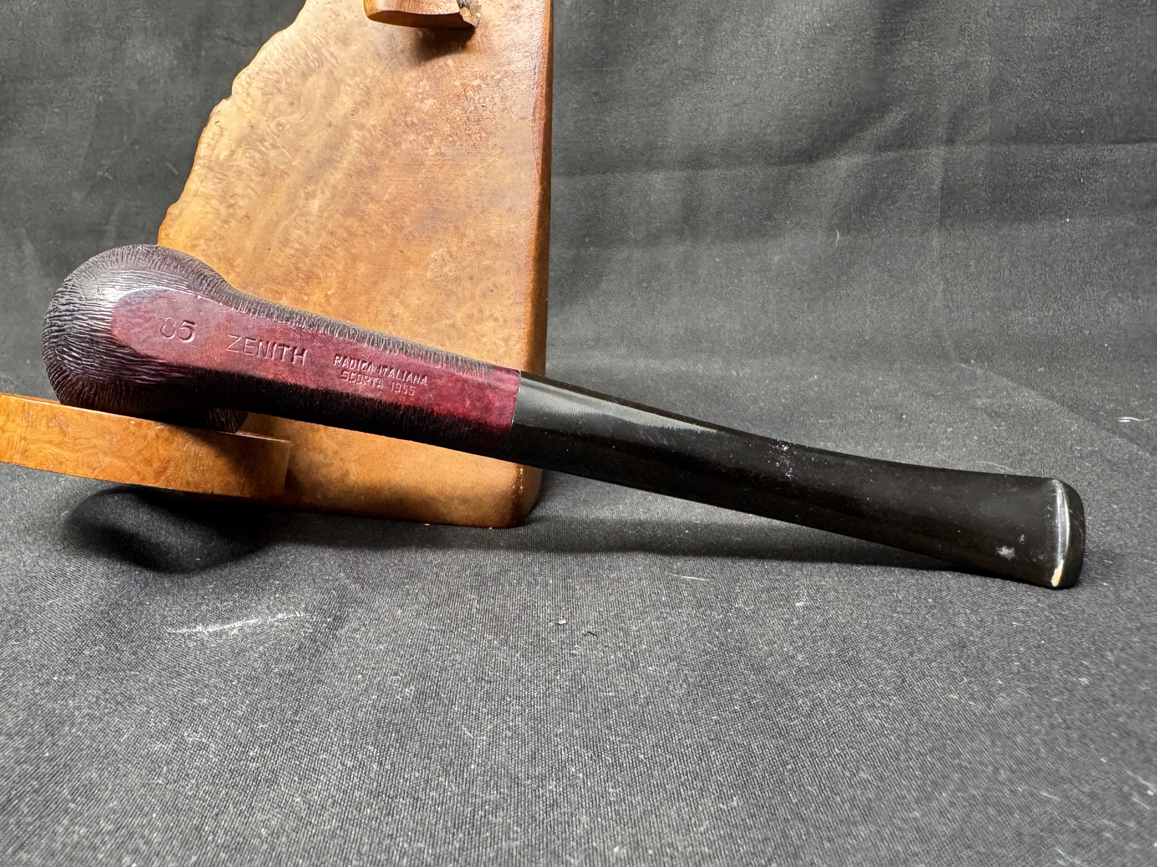 Brand New Zenith Radica Italiana Dublin Sandblast Estate Briar Pipe 11