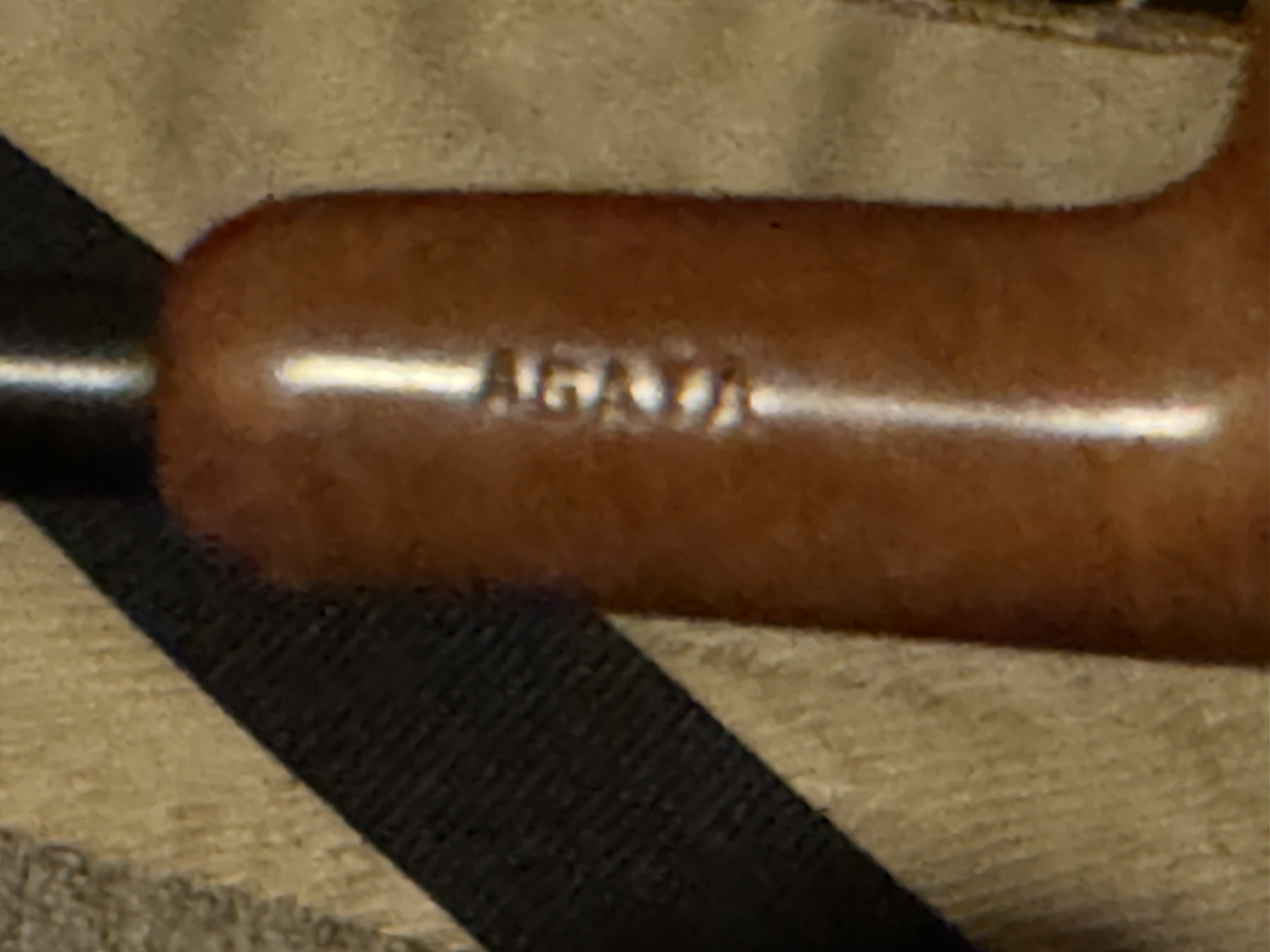 Brebbia Agata 19 Miniature Smooth Billiard Estate Pipe, Unsmoked 13