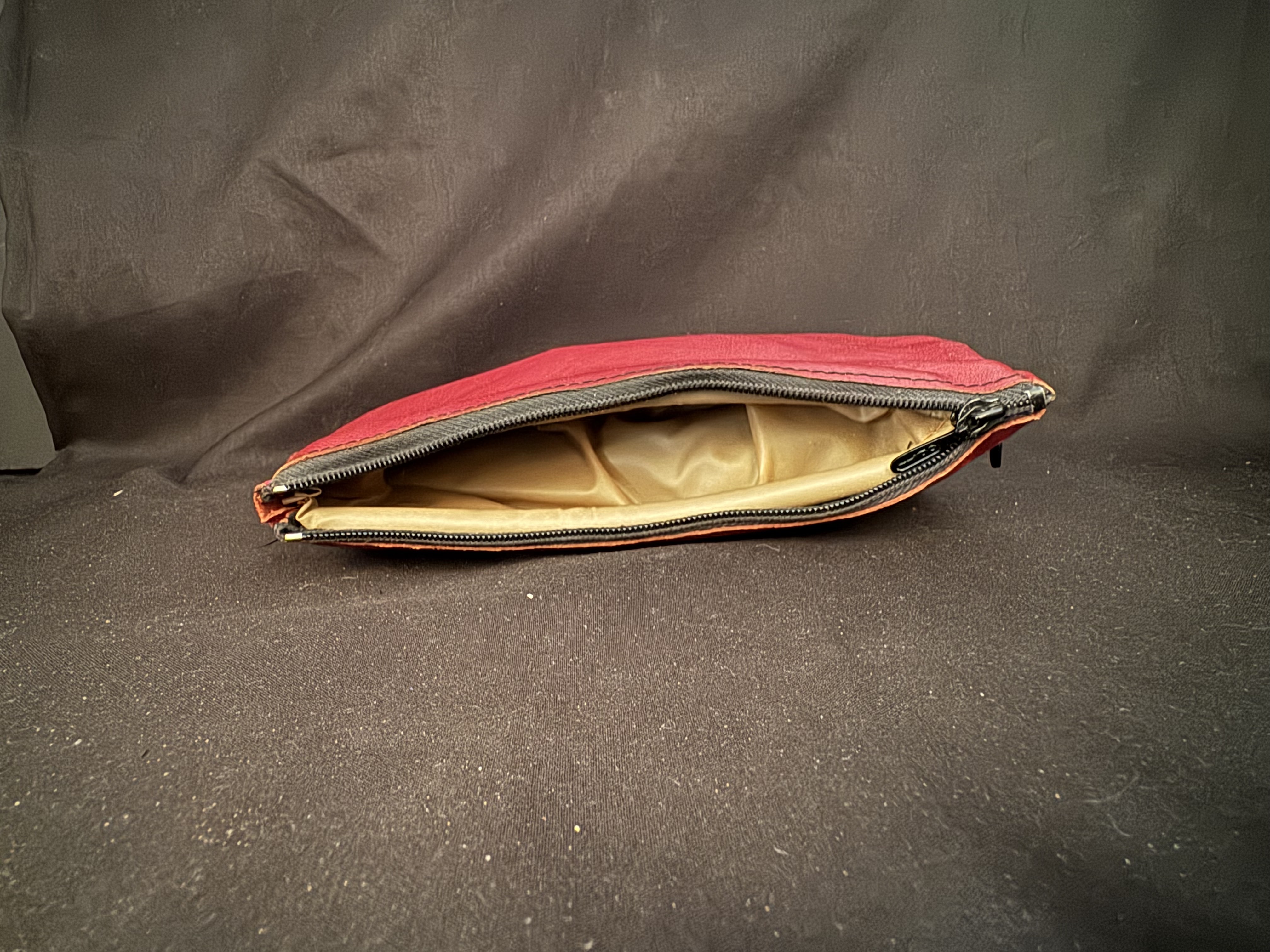 Brebbia Junior 773 Red Sandblast Lovat Pipe, Acrylic Saddle Stem, Bag + Pouch 12