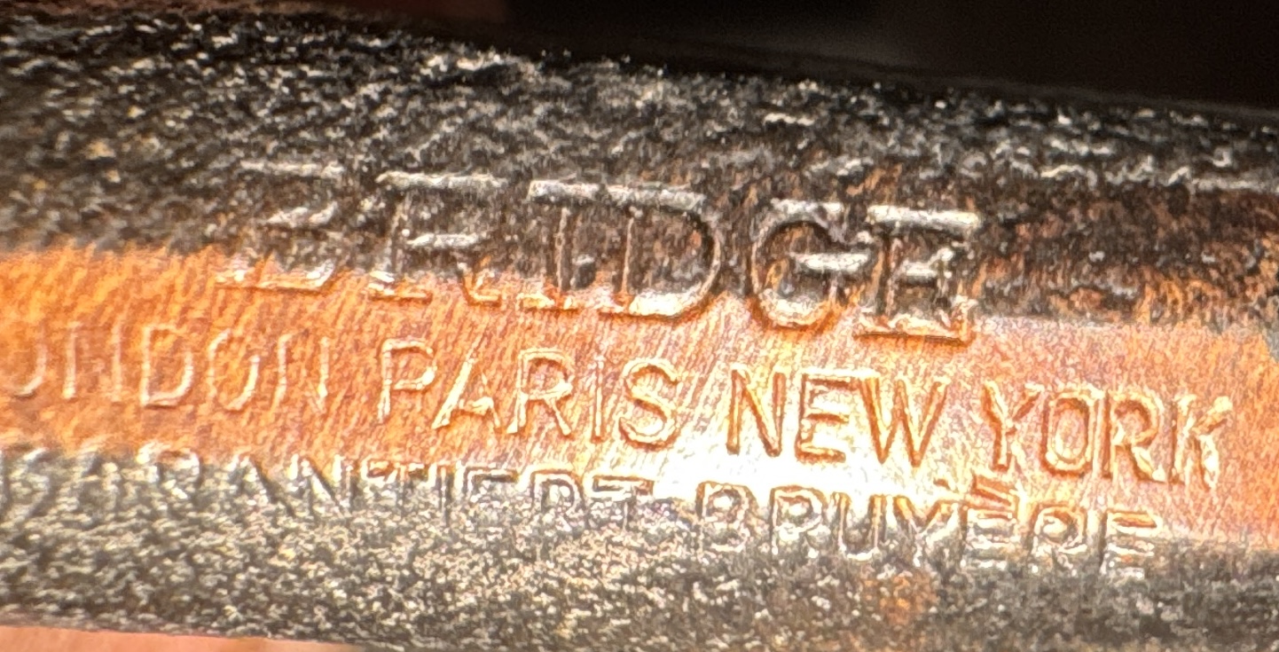 bridge London Paris New York Sandblast Straight Pot Estate Pipe 11