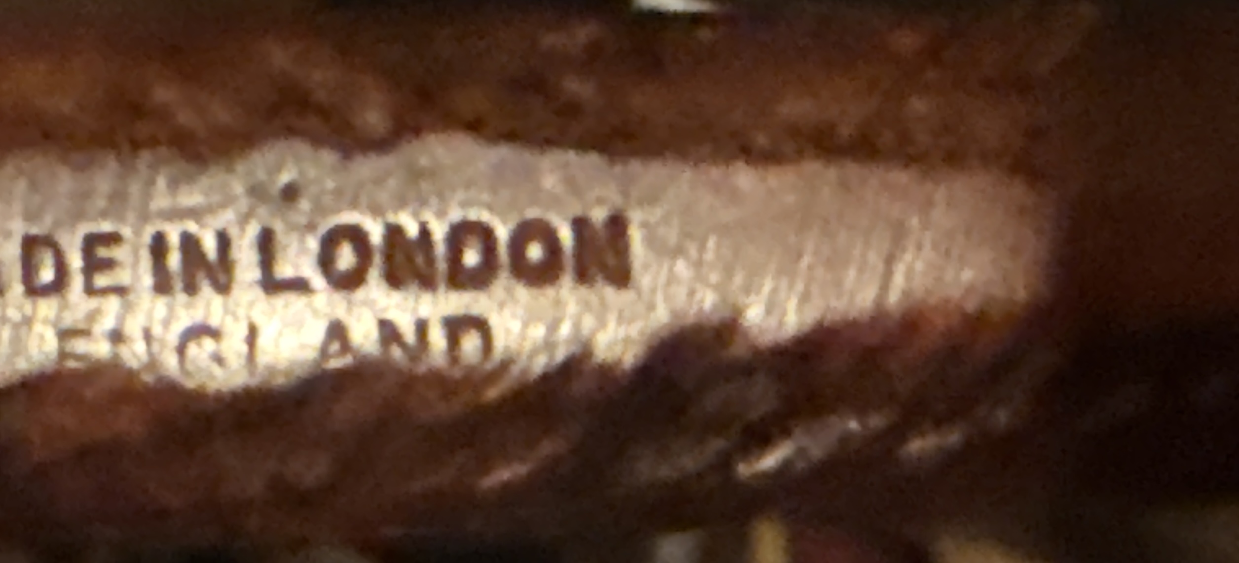 British Briar, Made in London (Peterson Sub Brand or Old Version) Tan Sandblast Short Lovat Estate Pipe, 1895-1970 10