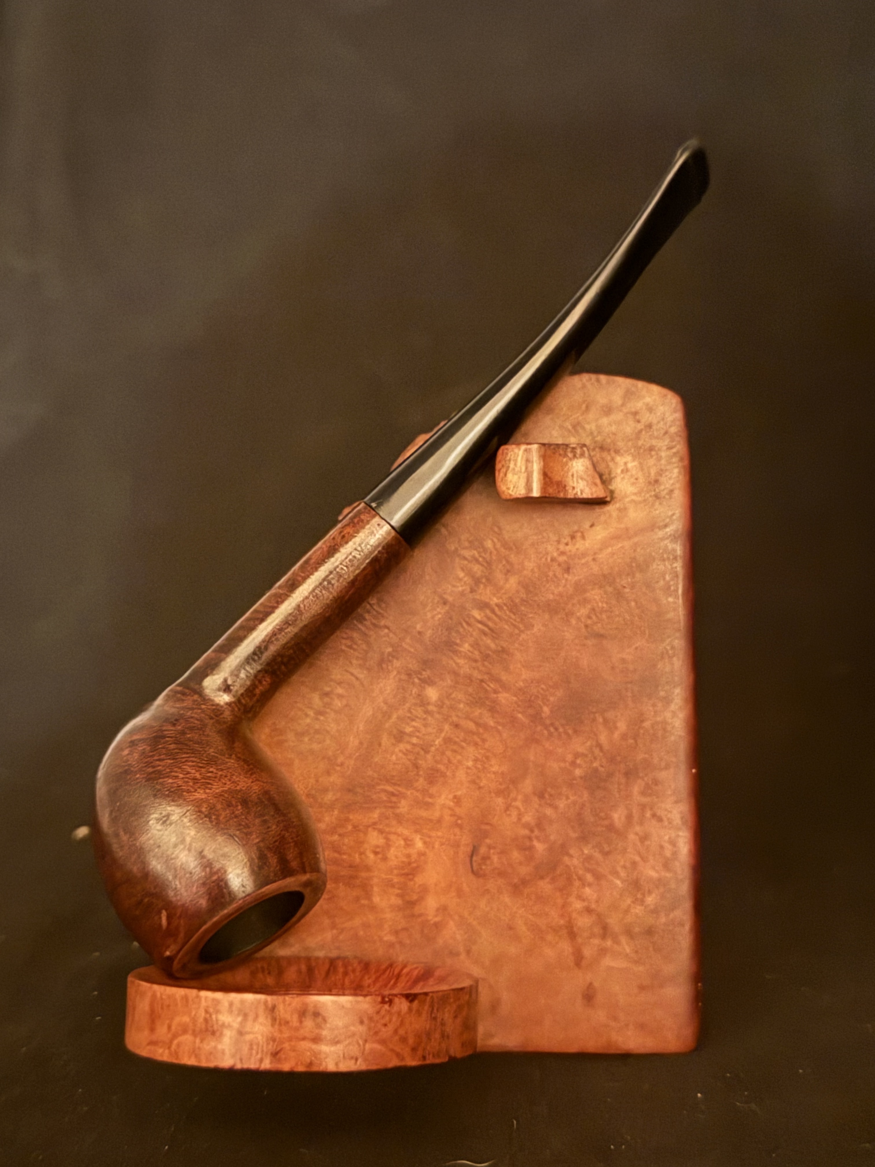 Bruyere Garantie Smooth Straight Cutty Estate Pipe, Vulcanite Taper, Fishtail 2
