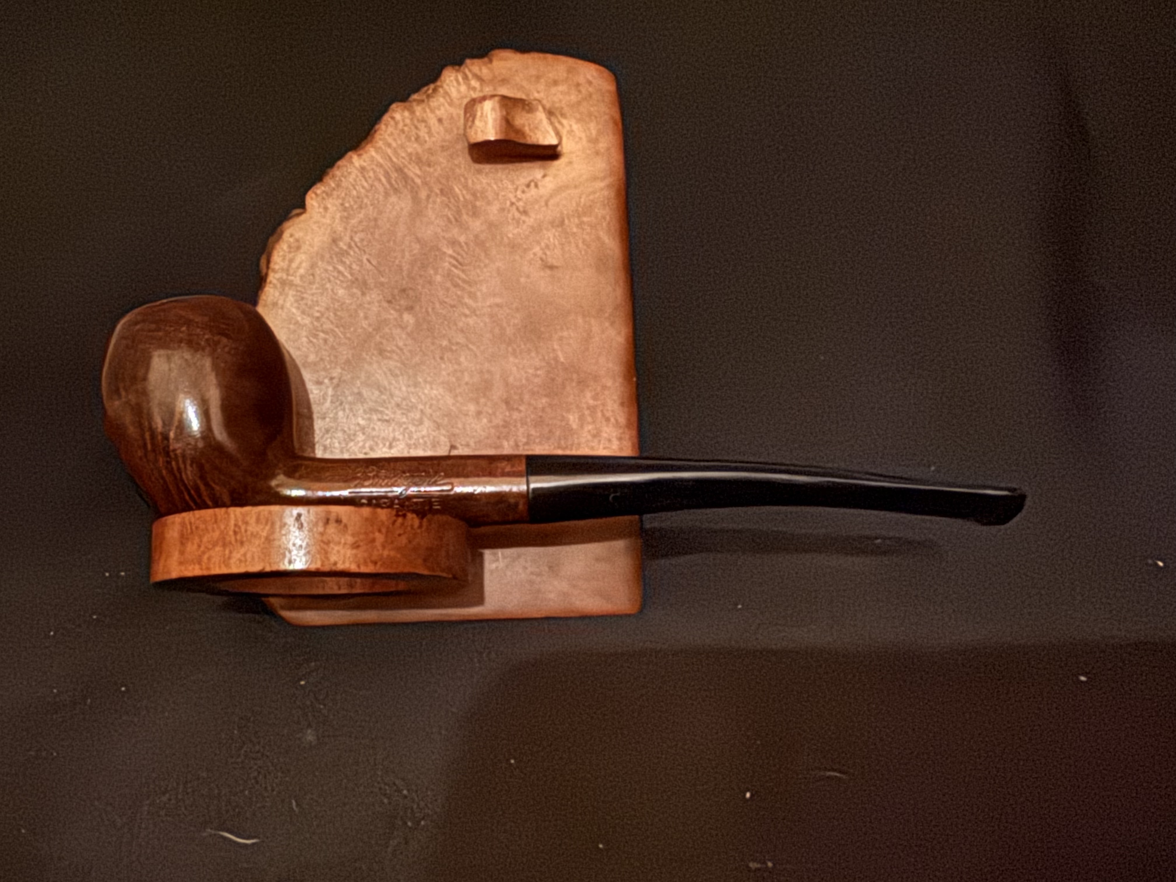 Bruyere Garantie Smooth Straight Cutty Estate Pipe, Vulcanite Taper, Fishtail 3