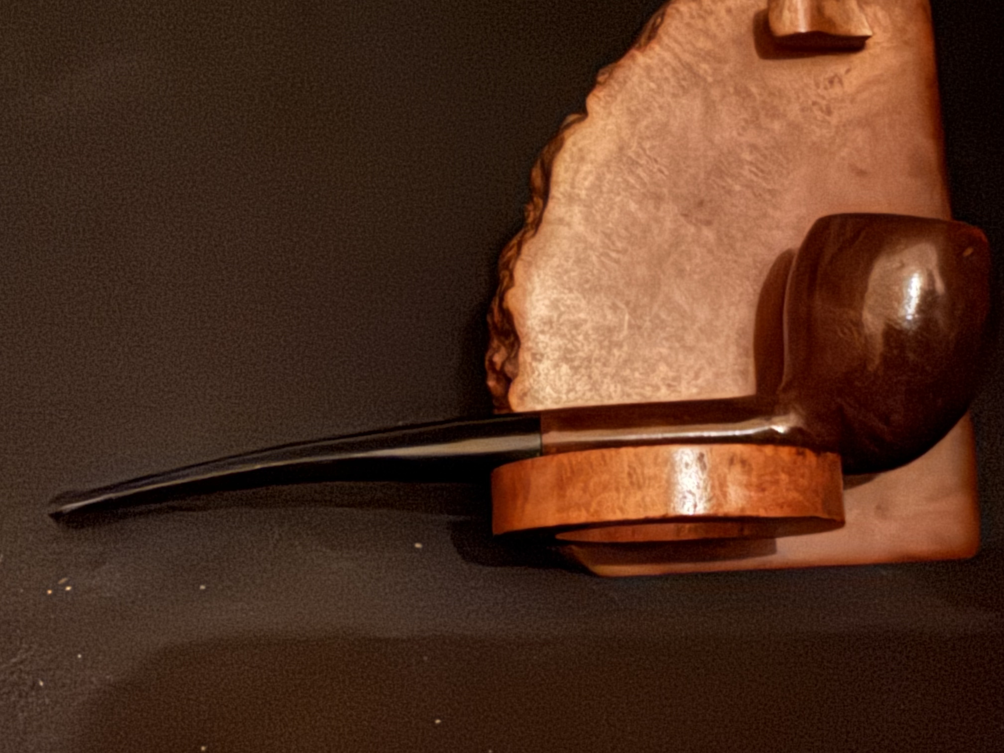 Bruyere Garantie Smooth Straight Cutty Estate Pipe, Vulcanite Taper, Fishtail 4