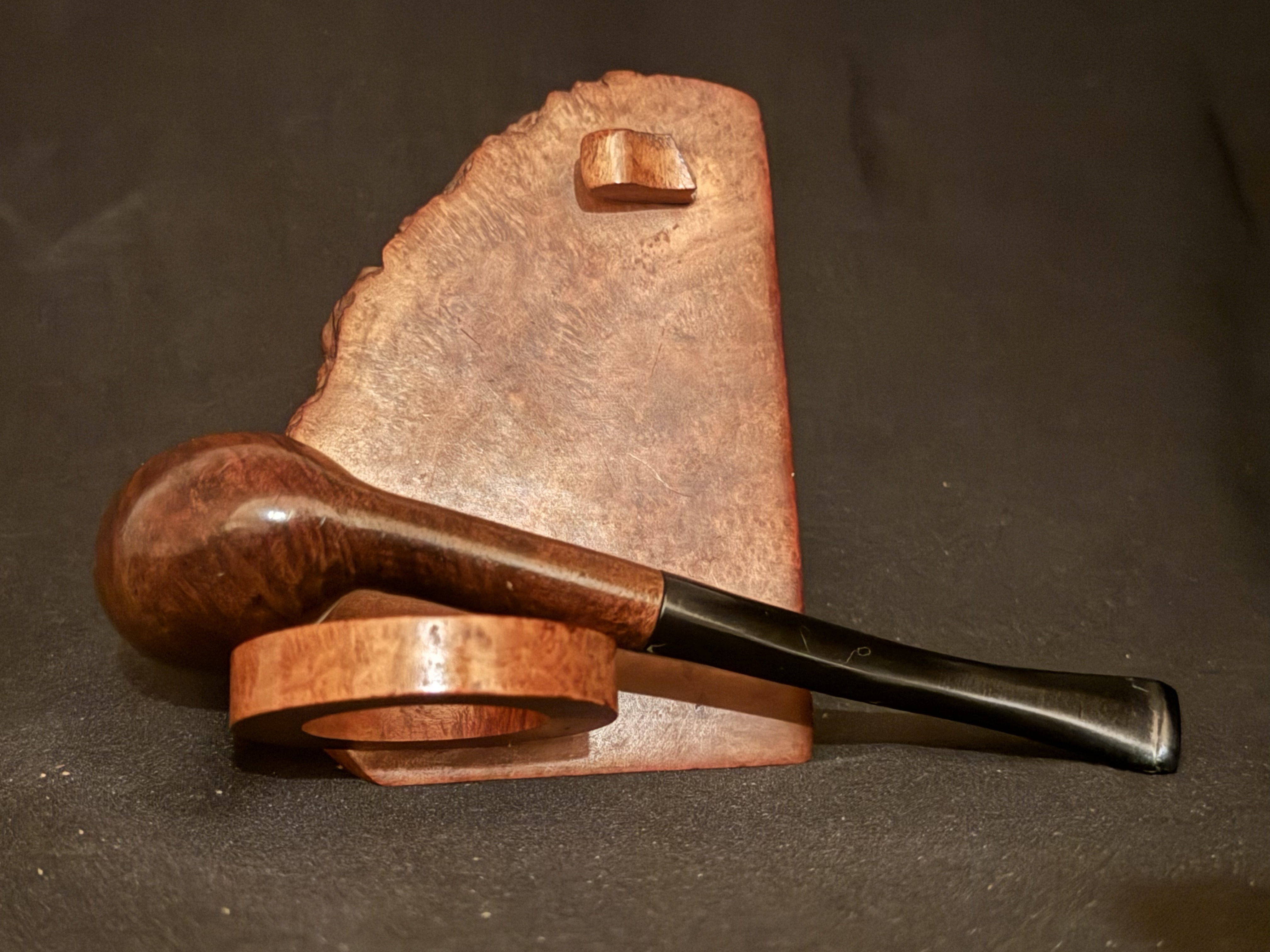 Bruyere Garantie Smooth Straight Cutty Estate Pipe, Vulcanite Taper, Fishtail 6