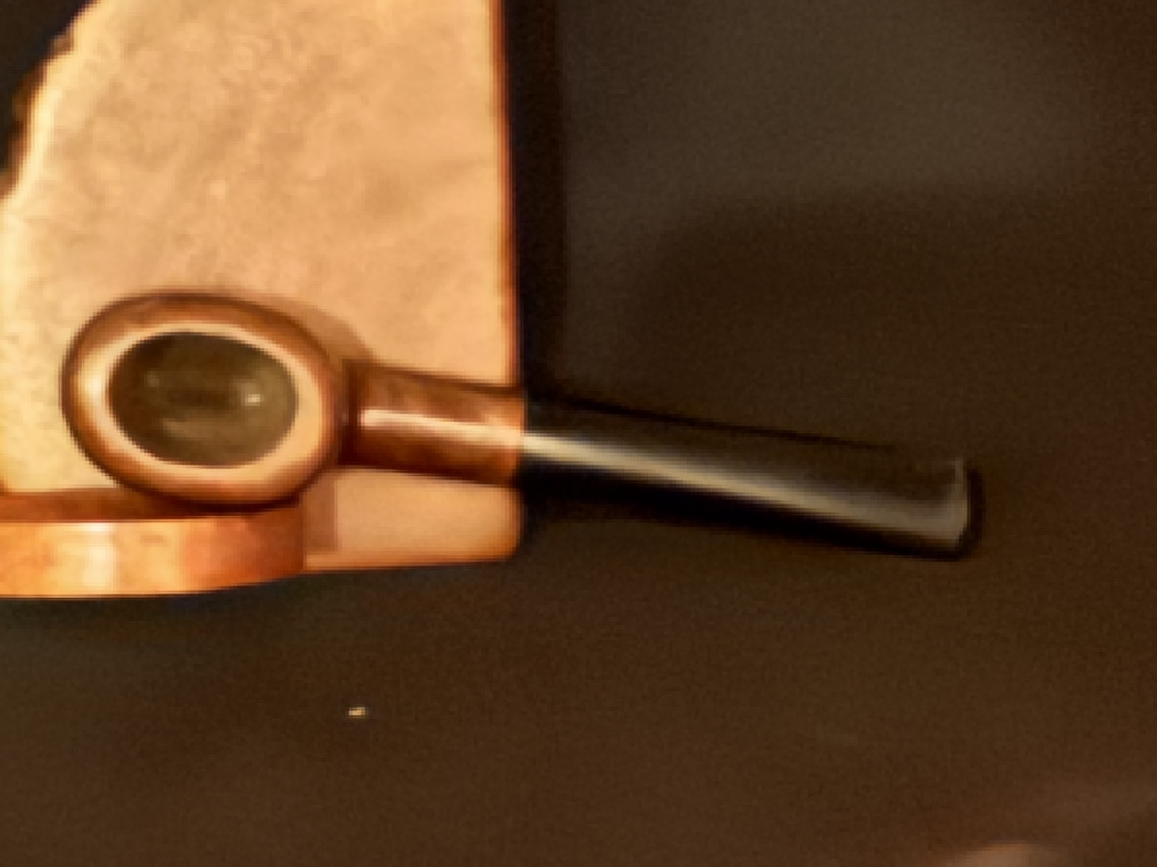 BRUYERE GARANTIE Stamped Smooth Oval Bowl Pipe, Vulcanite Tapered Fishtail Stem, Unsmoked Estate Pipe 5