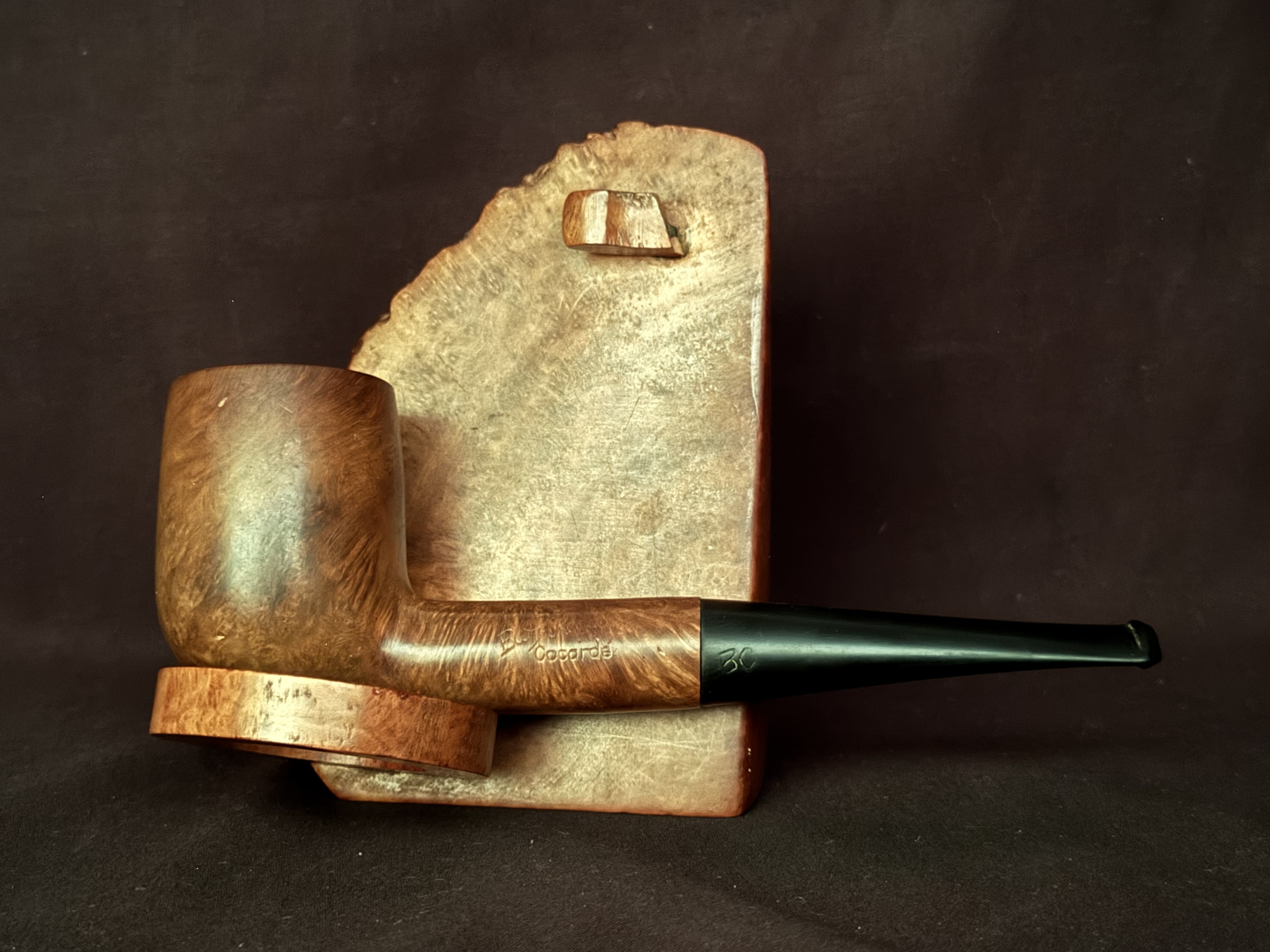 Butz-Choquin Cocards 1601 Smooth Brandy Estate Pipe, French Briar 3