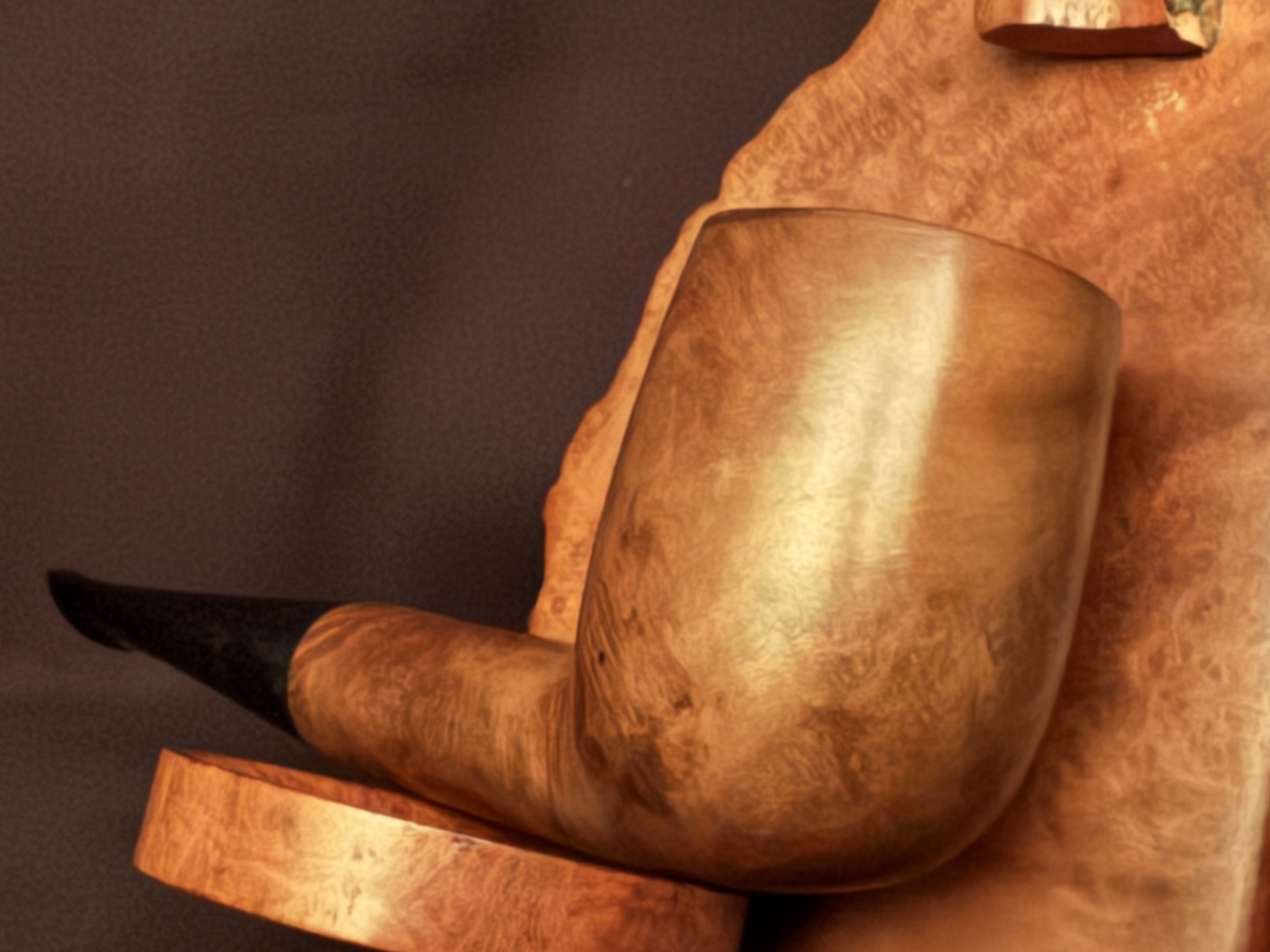 Butz-Choquin Cocards 1601 Smooth Brandy Estate Pipe, French Briar 8