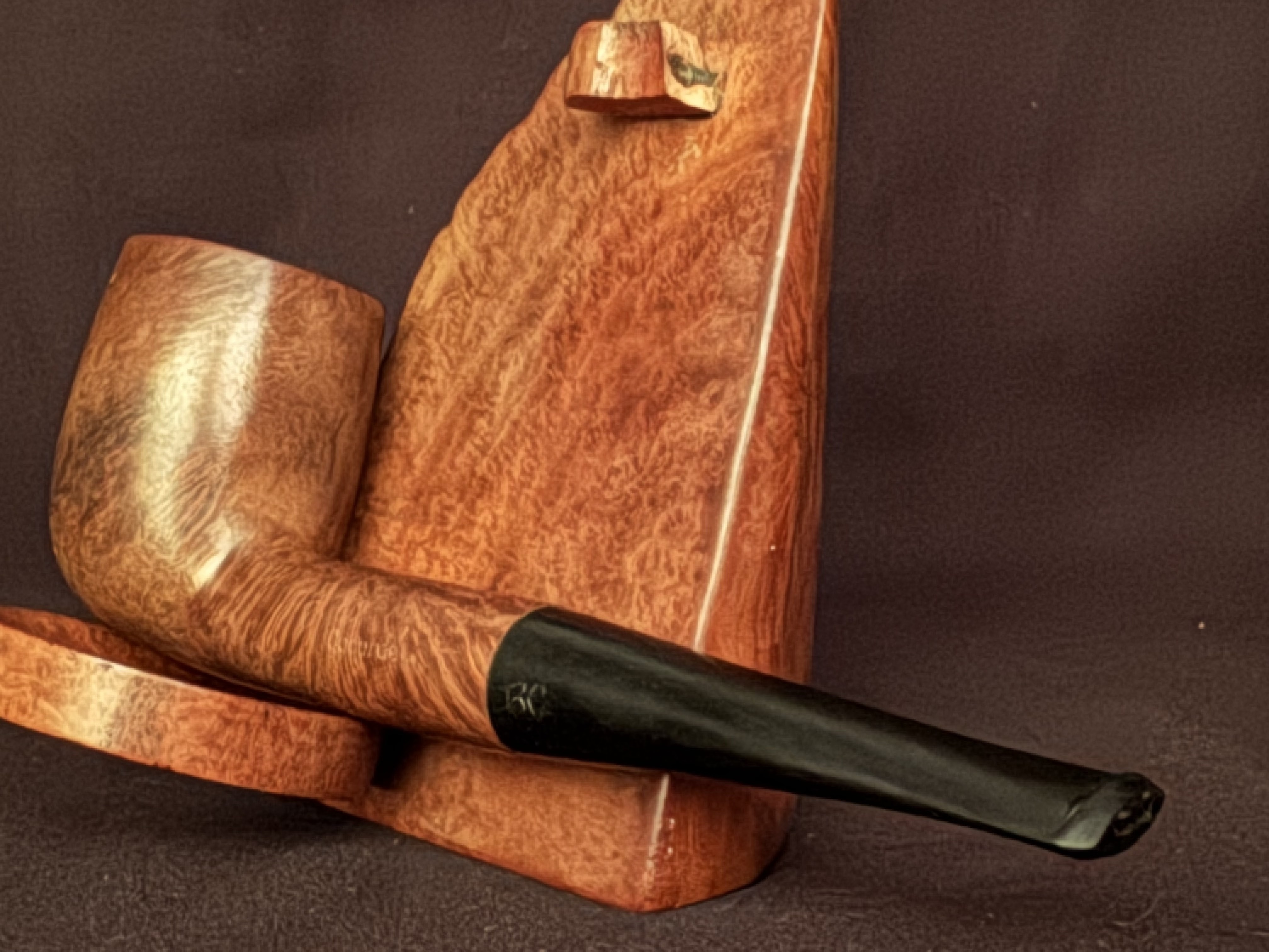 Butz-Choquin Cocards 1601 Smooth Brandy Estate Pipe, French Briar 9